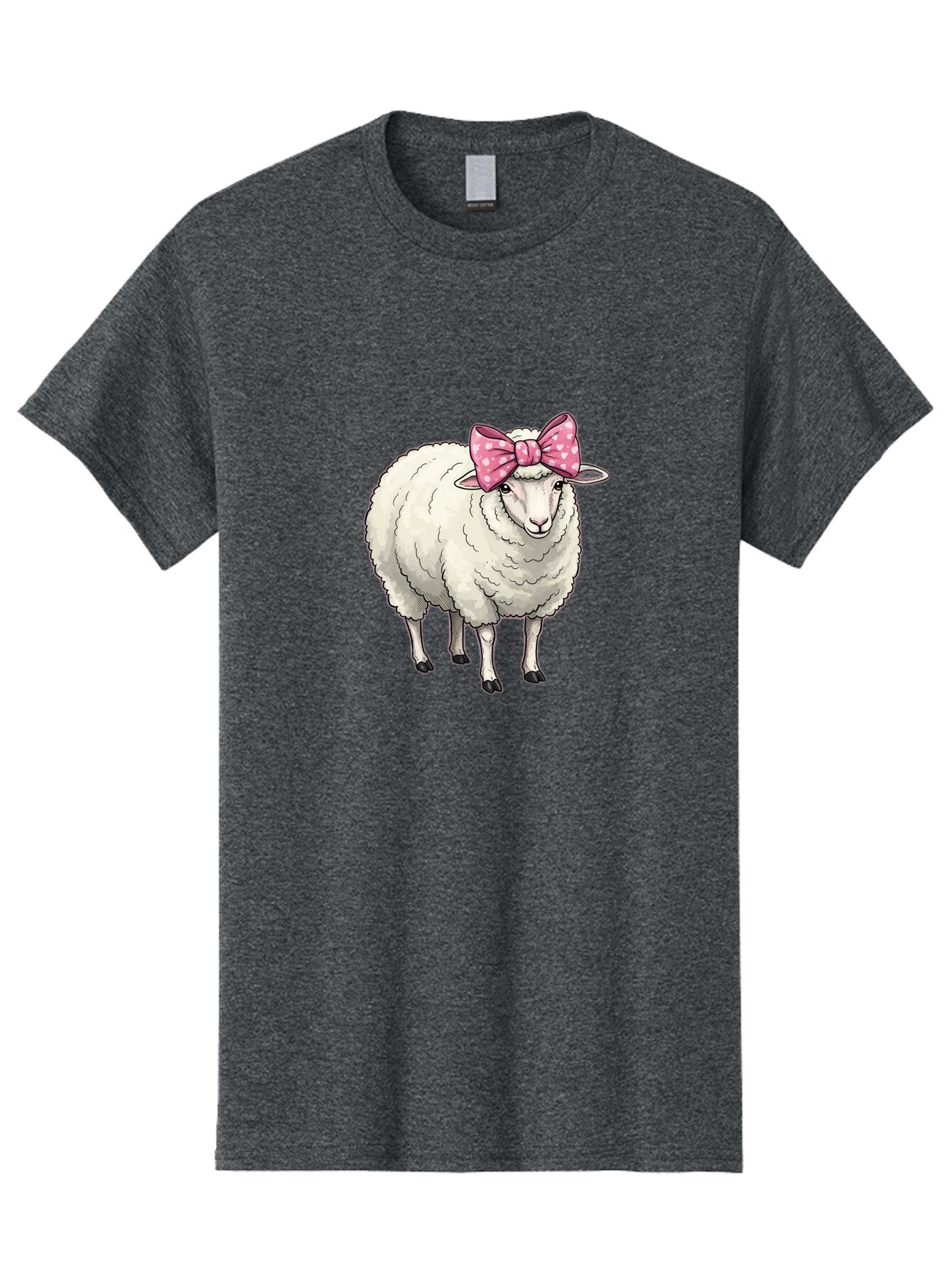 Sheep-With-Pink-Bow-3 Men'S Graphic Tee, 100% Cotton, Comfortable Casual Summer Wear, Machine Washable, Vintage Camera, Old Camera, Antique Camera, Black Camera, Classic Photography, Photography Equipment, Nostalgic Device, Film Camera, Baq010 7
