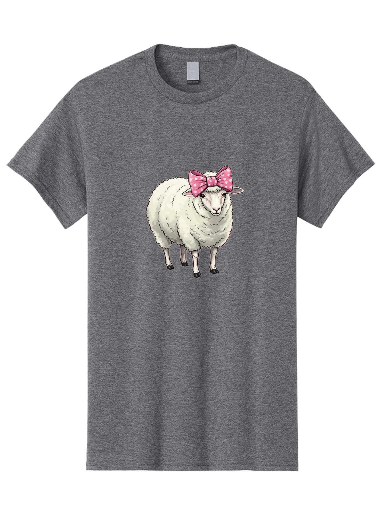 Sheep-With-Pink-Bow-3 Men'S Graphic Tee, 100% Cotton, Comfortable Casual Summer Wear, Machine Washable, Vintage Camera, Old Camera, Antique Camera, Black Camera, Classic Photography, Photography Equipment, Nostalgic Device, Film Camera, Baq010 5