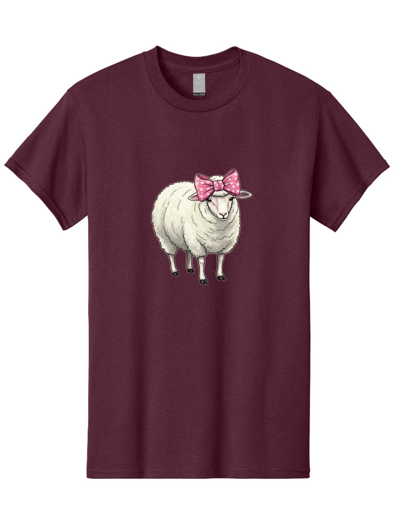Sheep-With-Pink-Bow-3 Men'S Graphic Tee, 100% Cotton, Comfortable Casual Summer Wear, Machine Washable, Vintage Camera, Old Camera, Antique Camera, Black Camera, Classic Photography, Photography Equipment, Nostalgic Device, Film Camera, Baq010 4