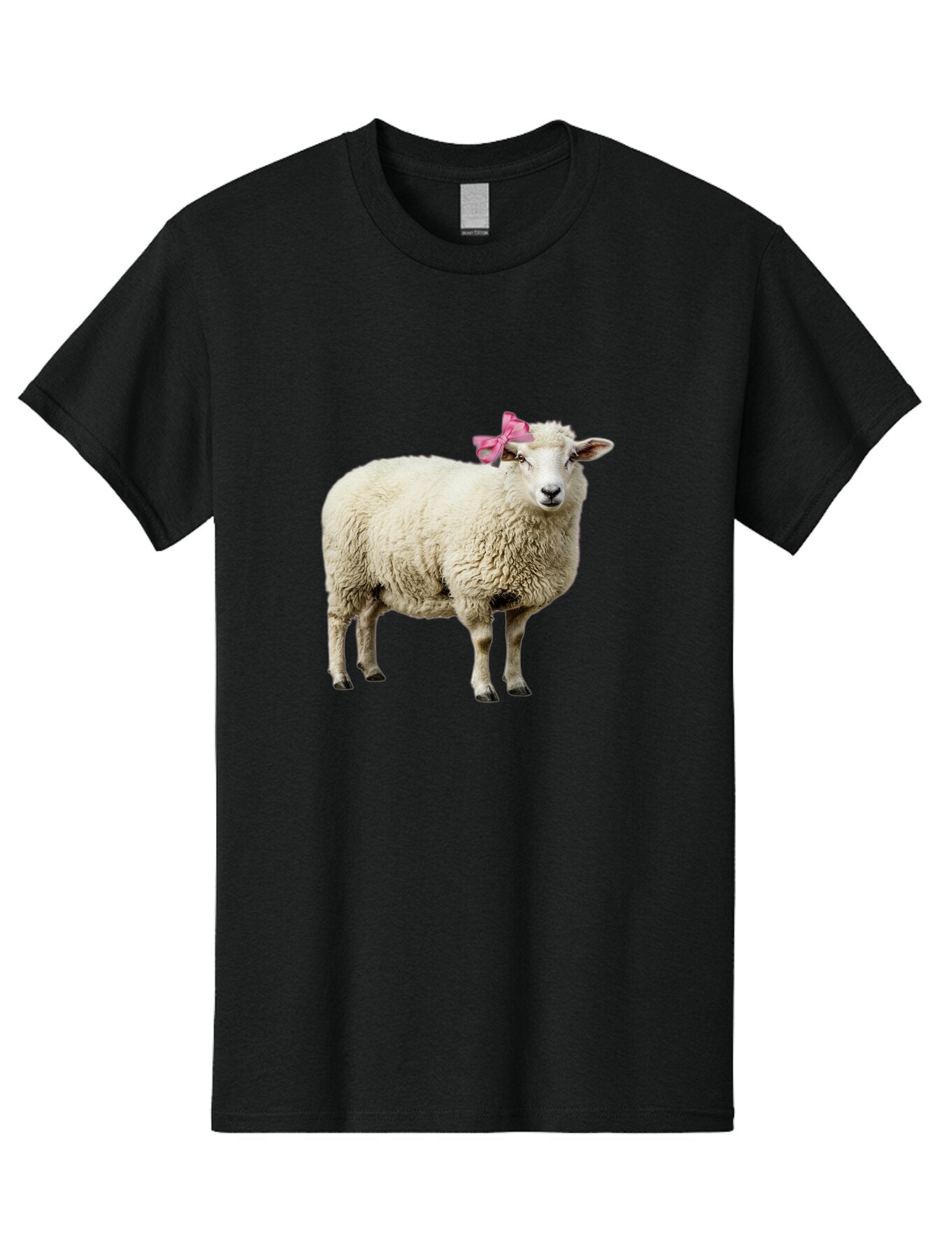Sheep-With-Pink-Bow-4 Men'S Graphic Tee, 100% Cotton, Comfortable Casual Summer Wear, Machine Washable, Vintage Camera, Old Camera, Antique Camera, Black Camera, Classic Photography, Photography Equipment, Nostalgic Device, Film Camera, Baq011 7