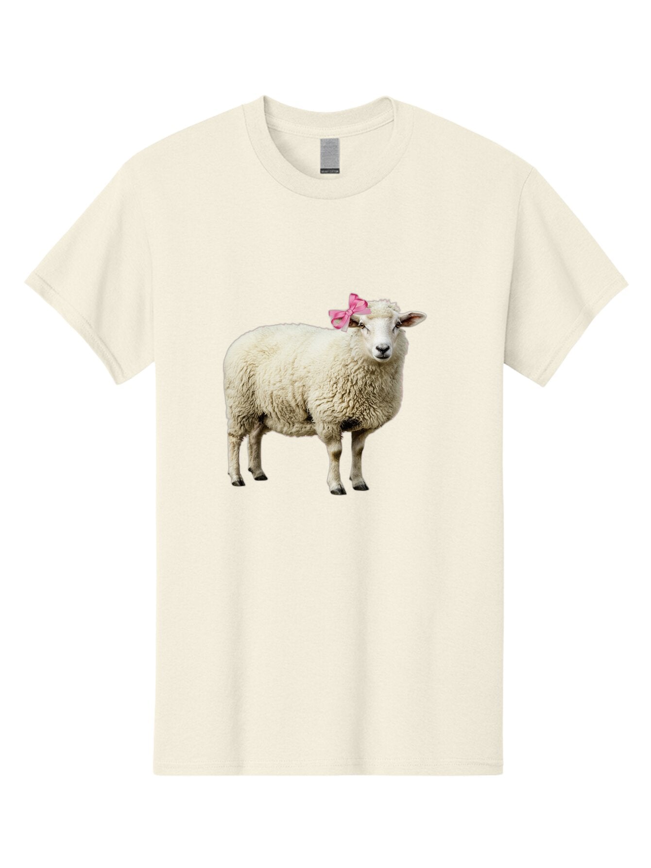 Sheep-With-Pink-Bow-4 Men'S Graphic Tee, 100% Cotton, Comfortable Casual Summer Wear, Machine Washable, Vintage Camera, Old Camera, Antique Camera, Black Camera, Classic Photography, Photography Equipment, Nostalgic Device, Film Camera, Baq011 1
