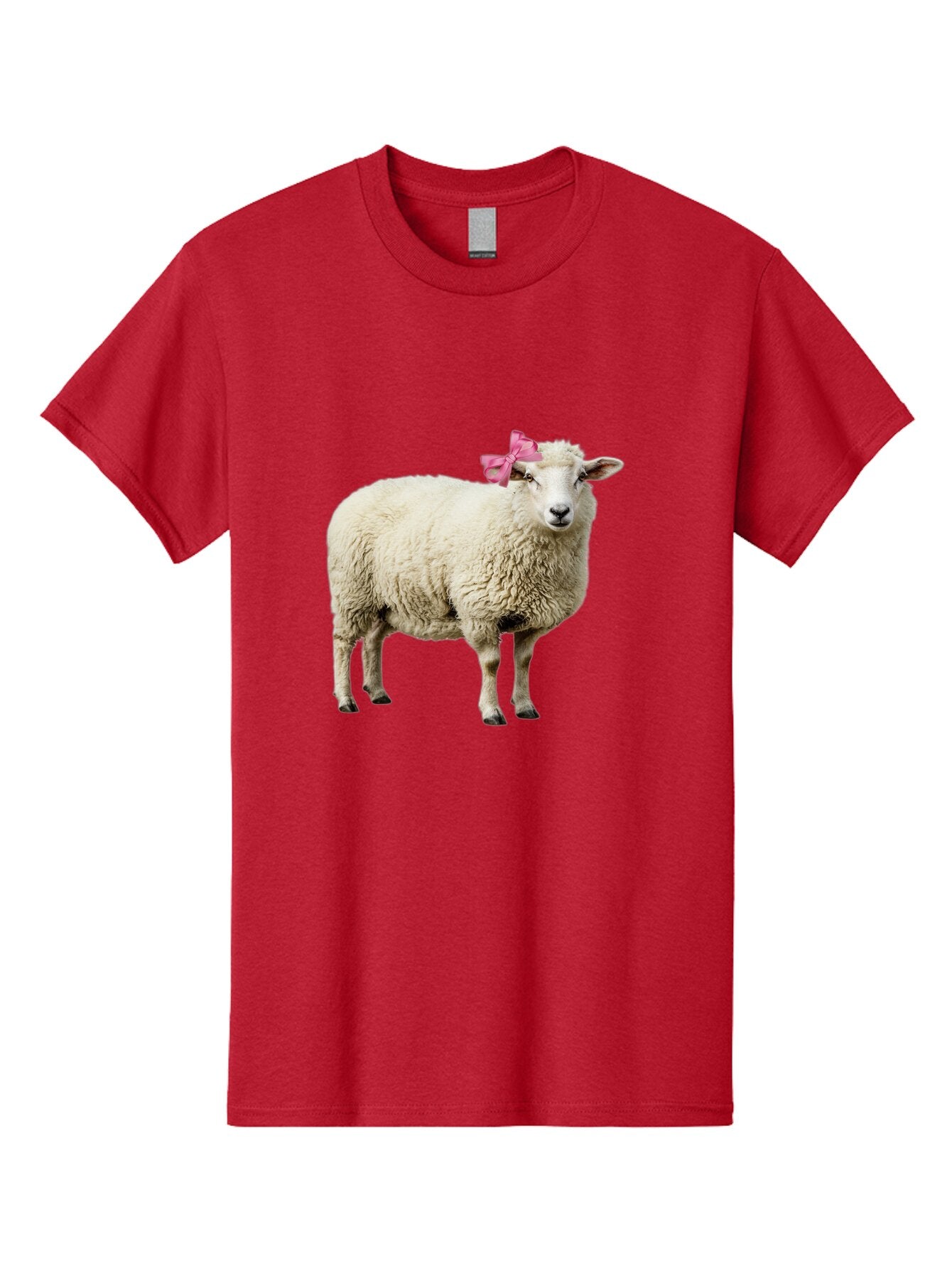 Sheep-With-Pink-Bow-4 Men'S Graphic Tee, 100% Cotton, Comfortable Casual Summer Wear, Machine Washable, Vintage Camera, Old Camera, Antique Camera, Black Camera, Classic Photography, Photography Equipment, Nostalgic Device, Film Camera, Baq011 5