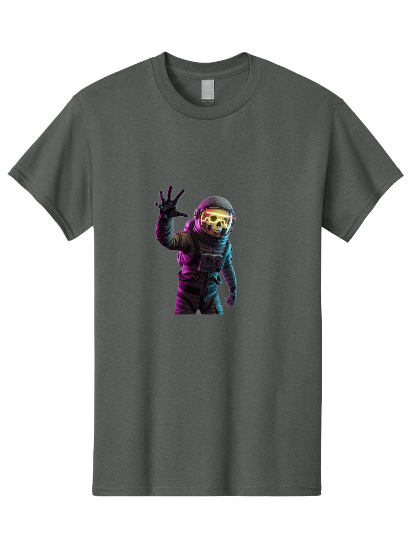 Skull-Astronaut-1 Men'S Graphic Tee, 100% Cotton, Comfortable Casual Summer Wear, Machine Washable, Vintage Camera, Old Camera, Antique Camera, Black Camera, Classic Photography, Photography Equipment, Nostalgic Device, Film Camera, Camera Art Baq014 7