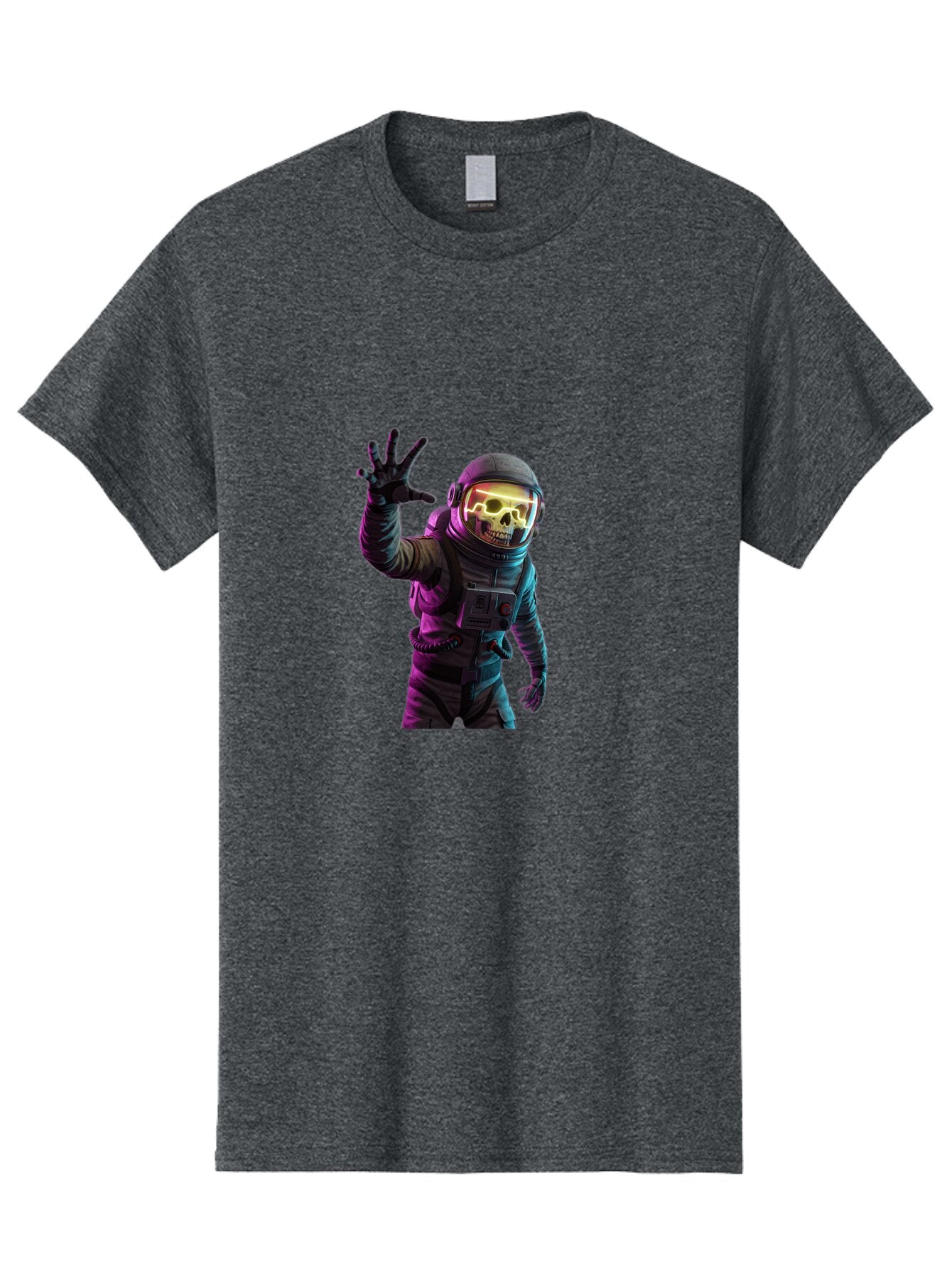 Skull-Astronaut-1 Men'S Graphic Tee, 100% Cotton, Comfortable Casual Summer Wear, Machine Washable, Vintage Camera, Old Camera, Antique Camera, Black Camera, Classic Photography, Photography Equipment, Nostalgic Device, Film Camera, Camera Art Baq014