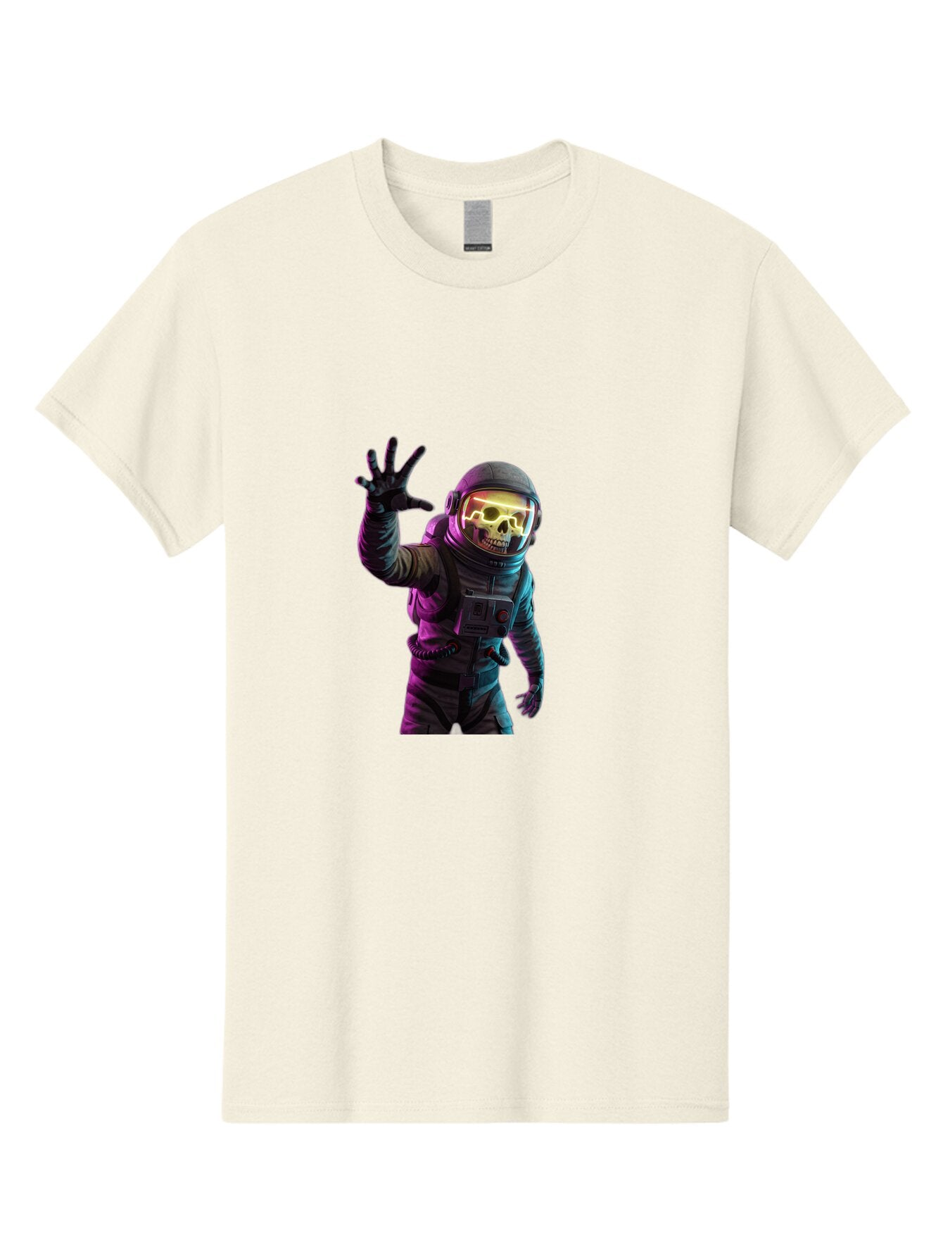 Skull-Astronaut-1 Men'S Graphic Tee, 100% Cotton, Comfortable Casual Summer Wear, Machine Washable, Vintage Camera, Old Camera, Antique Camera, Black Camera, Classic Photography, Photography Equipment, Nostalgic Device, Film Camera, Camera Art Baq014 4