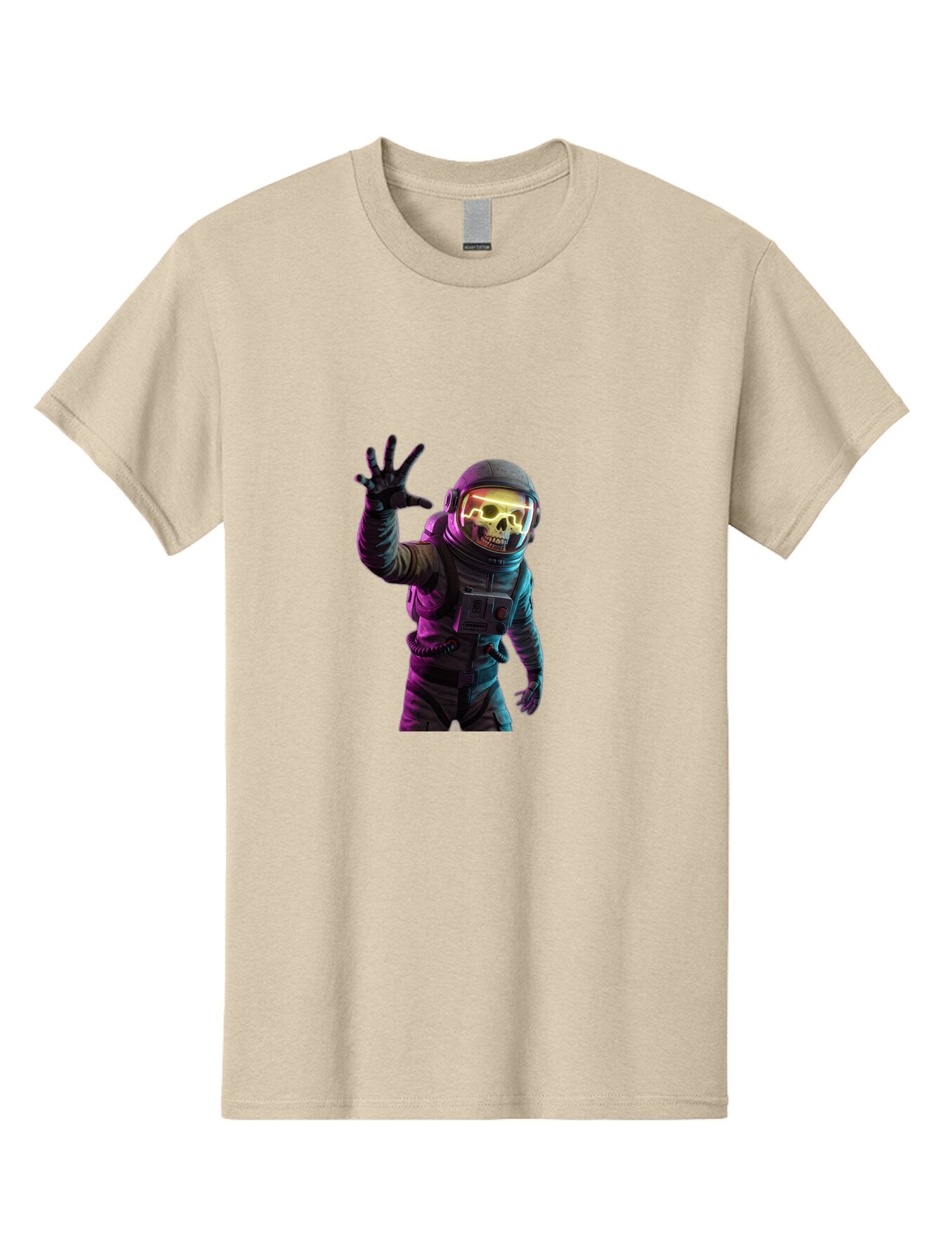Skull-Astronaut-1 Men'S Graphic Tee, 100% Cotton, Comfortable Casual Summer Wear, Machine Washable, Vintage Camera, Old Camera, Antique Camera, Black Camera, Classic Photography, Photography Equipment, Nostalgic Device, Film Camera, Camera Art Baq014 13
