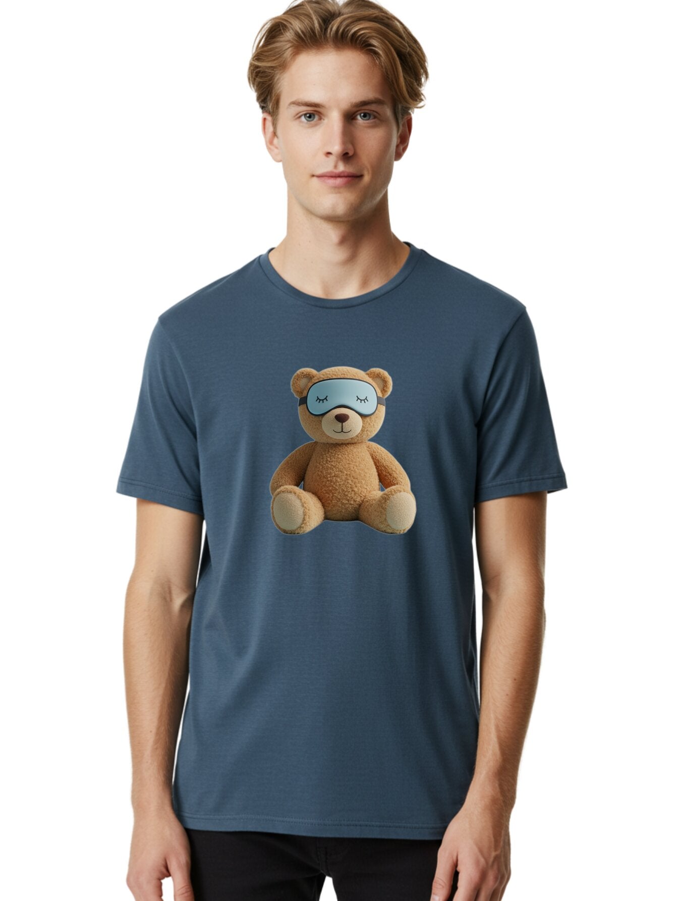 Sleeping-Teddy-Bear Men'S Graphic Tee, 100% Cotton, Comfortable Casual Summer Wear, Machine Washable, Vintage Camera, Old Camera, Antique Camera, Black Camera, Classic Photography, Photography Equipment, Nostalgic Device, Film Camera, Baq020 26