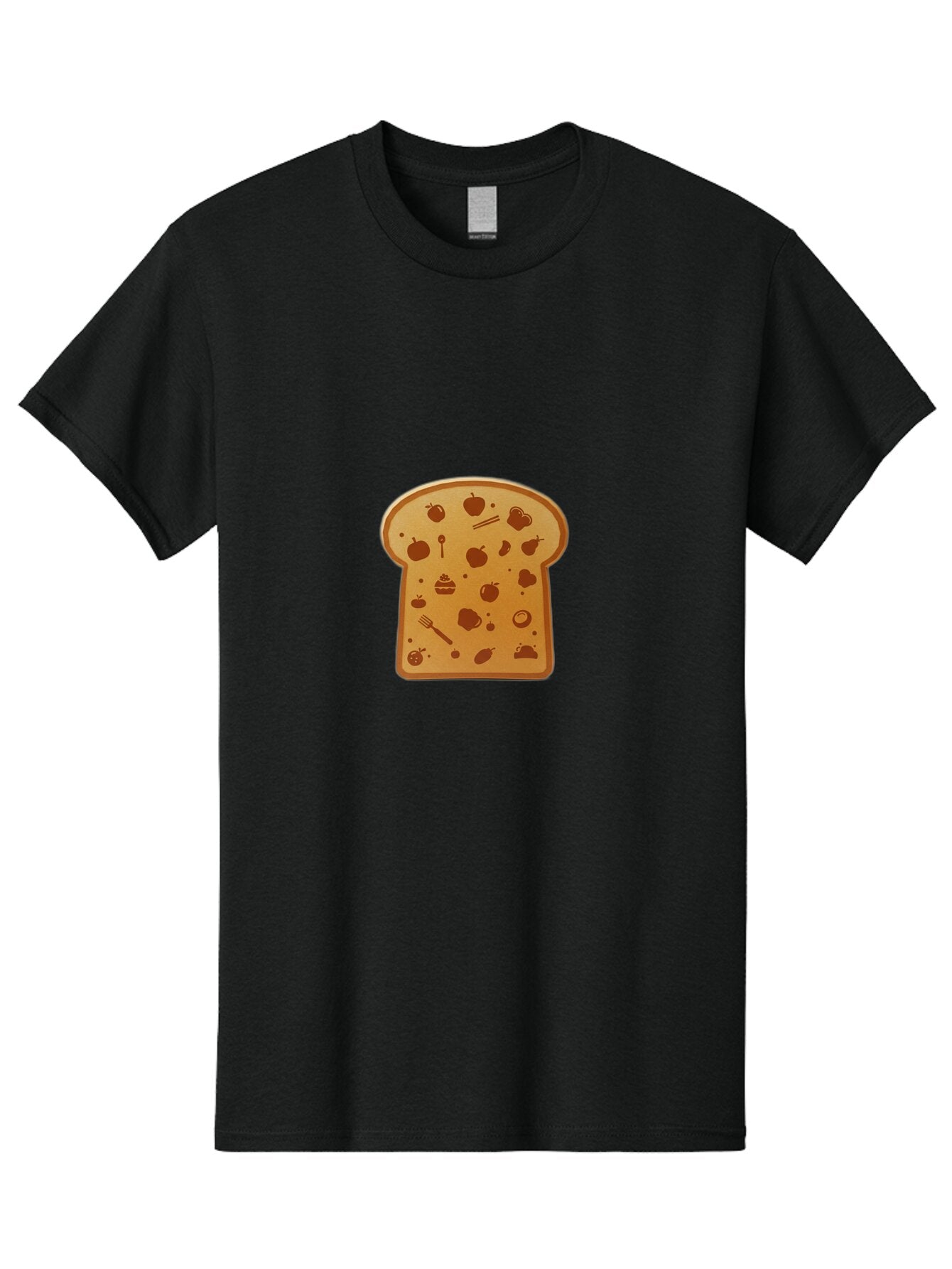 Slice-Of-Bread-With-Fruits-And-Utensils Men'S Graphic Tee, 100% Cotton, Comfortable Casual Summer Wear, Machine Washable, Vintage Camera, Old Camera, Antique Camera, Black Camera, Classic Photography, Photography Equipment, Nostalgic Device, Baq021 4