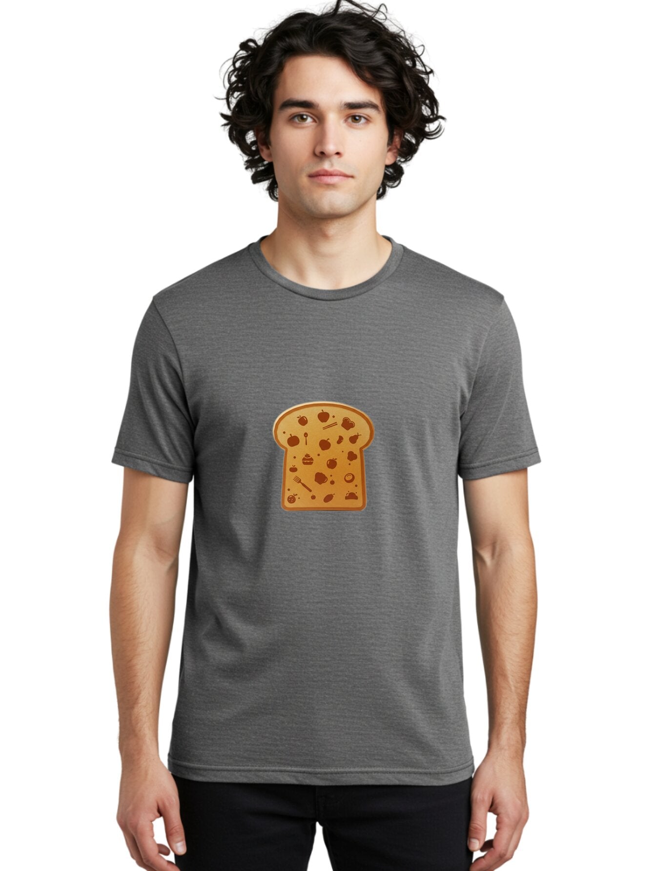 Slice-Of-Bread-With-Fruits-And-Utensils Men'S Graphic Tee, 100% Cotton, Comfortable Casual Summer Wear, Machine Washable, Vintage Camera, Old Camera, Antique Camera, Black Camera, Classic Photography, Photography Equipment, Nostalgic Device, Baq021 28