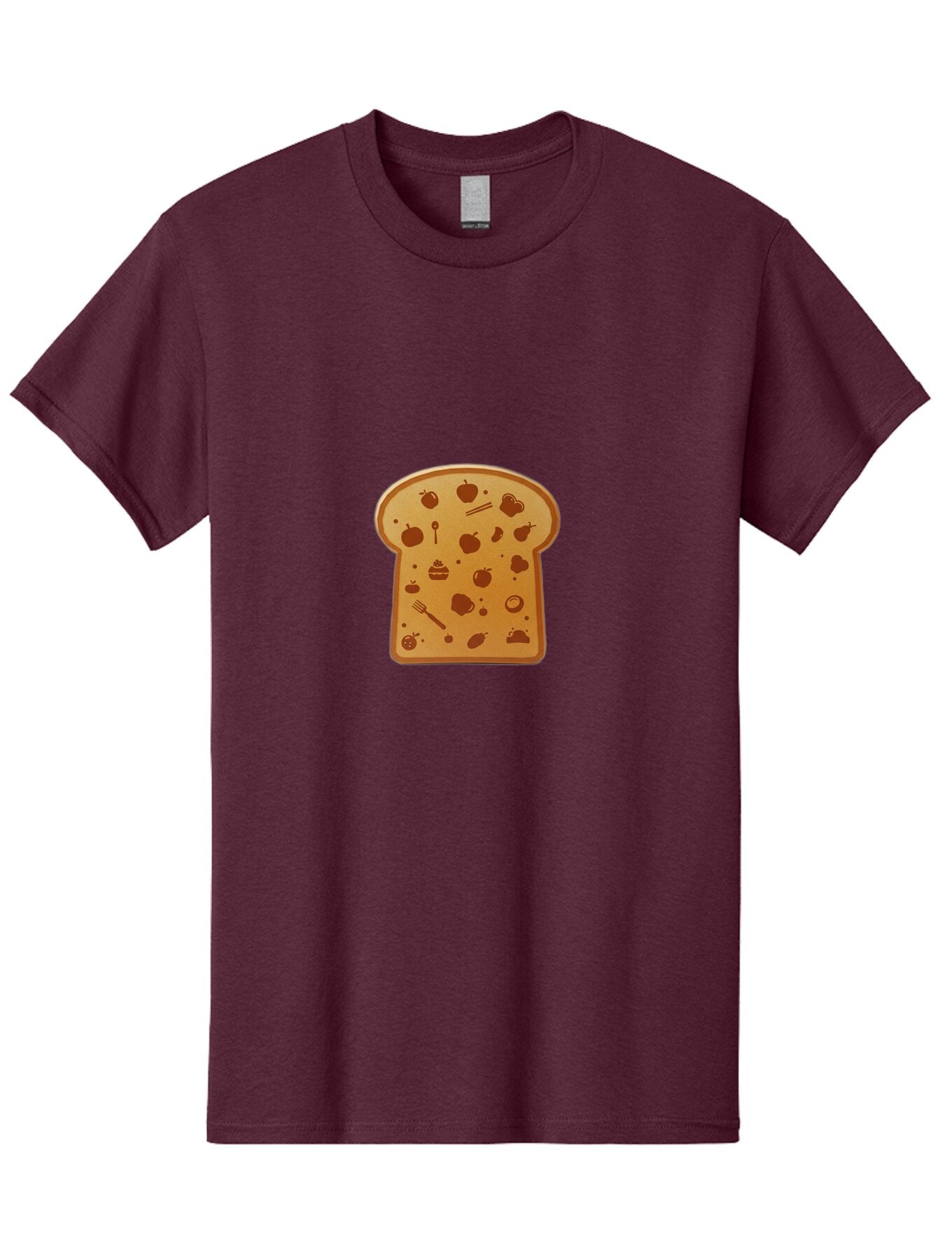 Slice-Of-Bread-With-Fruits-And-Utensils Men'S Graphic Tee, 100% Cotton, Comfortable Casual Summer Wear, Machine Washable, Vintage Camera, Old Camera, Antique Camera, Black Camera, Classic Photography, Photography Equipment, Nostalgic Device, Baq021 2