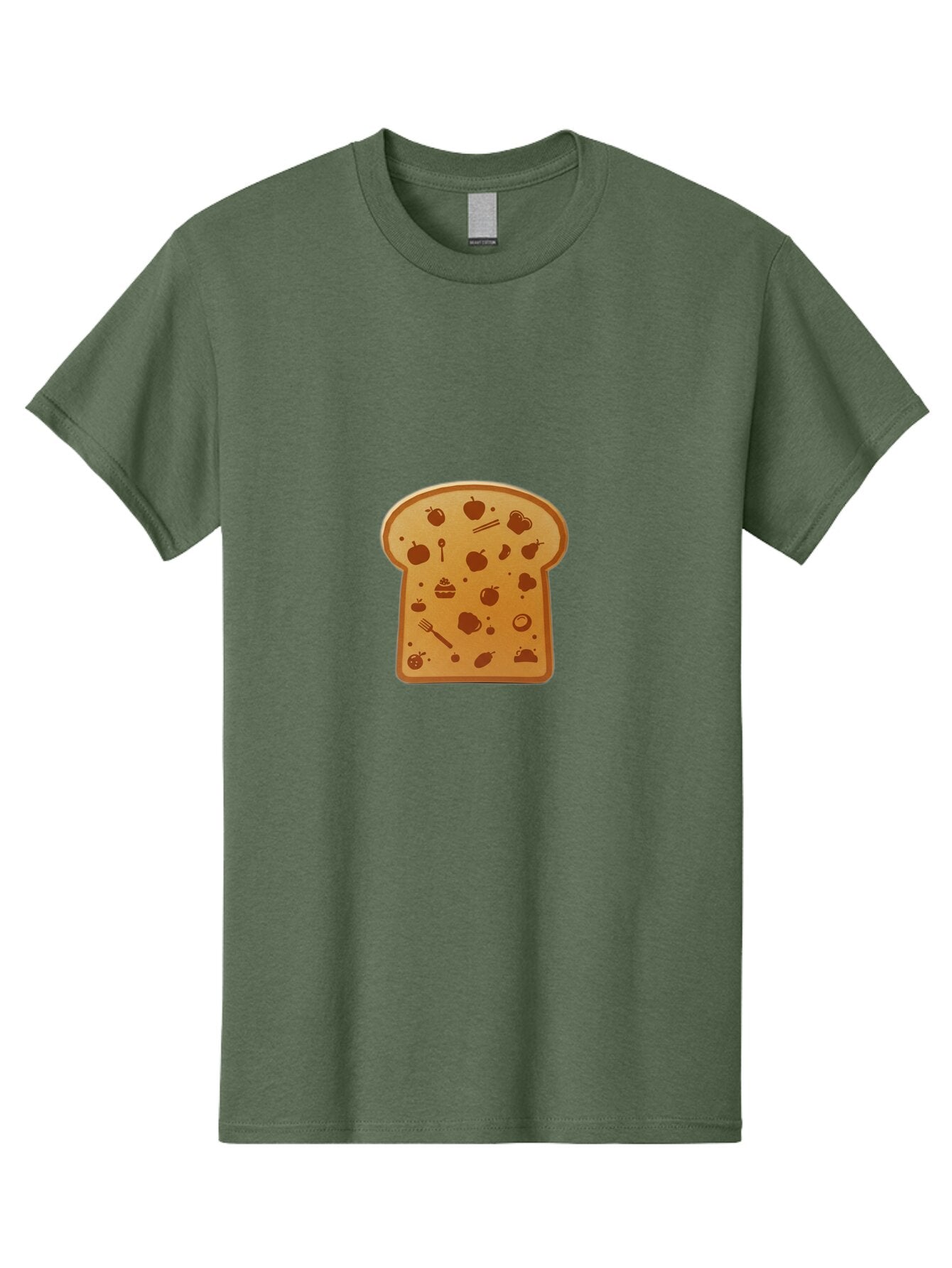 Slice-Of-Bread-With-Fruits-And-Utensils Men'S Graphic Tee, 100% Cotton, Comfortable Casual Summer Wear, Machine Washable, Vintage Camera, Old Camera, Antique Camera, Black Camera, Classic Photography, Photography Equipment, Nostalgic Device, Baq021 10