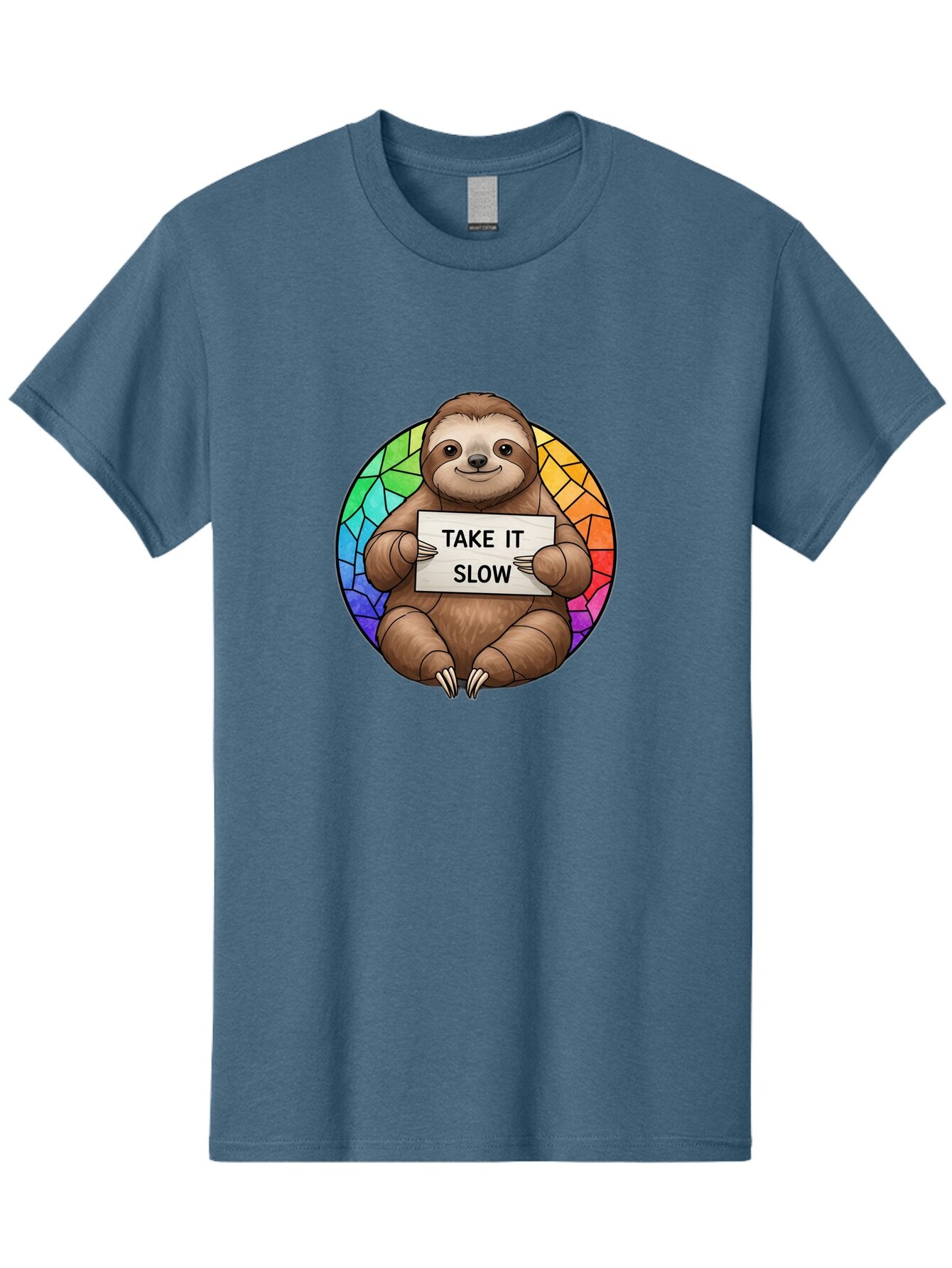 Sloth-Take-It-Slow-1 Men'S Graphic Tee, 100% Cotton, Comfortable Casual Summer Wear, Machine Washable, Vintage Camera, Old Camera, Antique Camera, Black Camera, Classic Photography, Photography Equipment, Nostalgic Device, Film Camera, Baq022 6