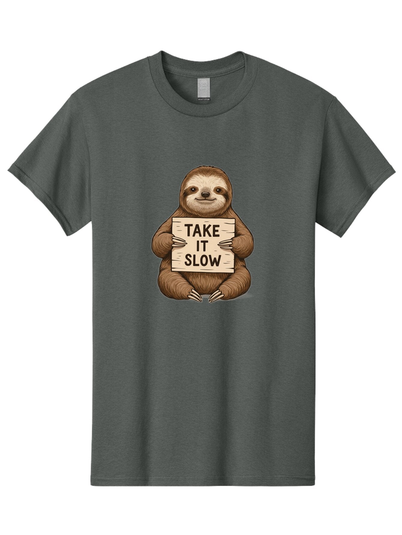 Sloth-Take-It-Slow-2 Men'S Graphic Tee, 100% Cotton, Comfortable Casual Summer Wear, Machine Washable, Vintage Camera, Old Camera, Antique Camera, Black Camera, Classic Photography, Photography Equipment, Nostalgic Device, Film Camera, Baq023 13