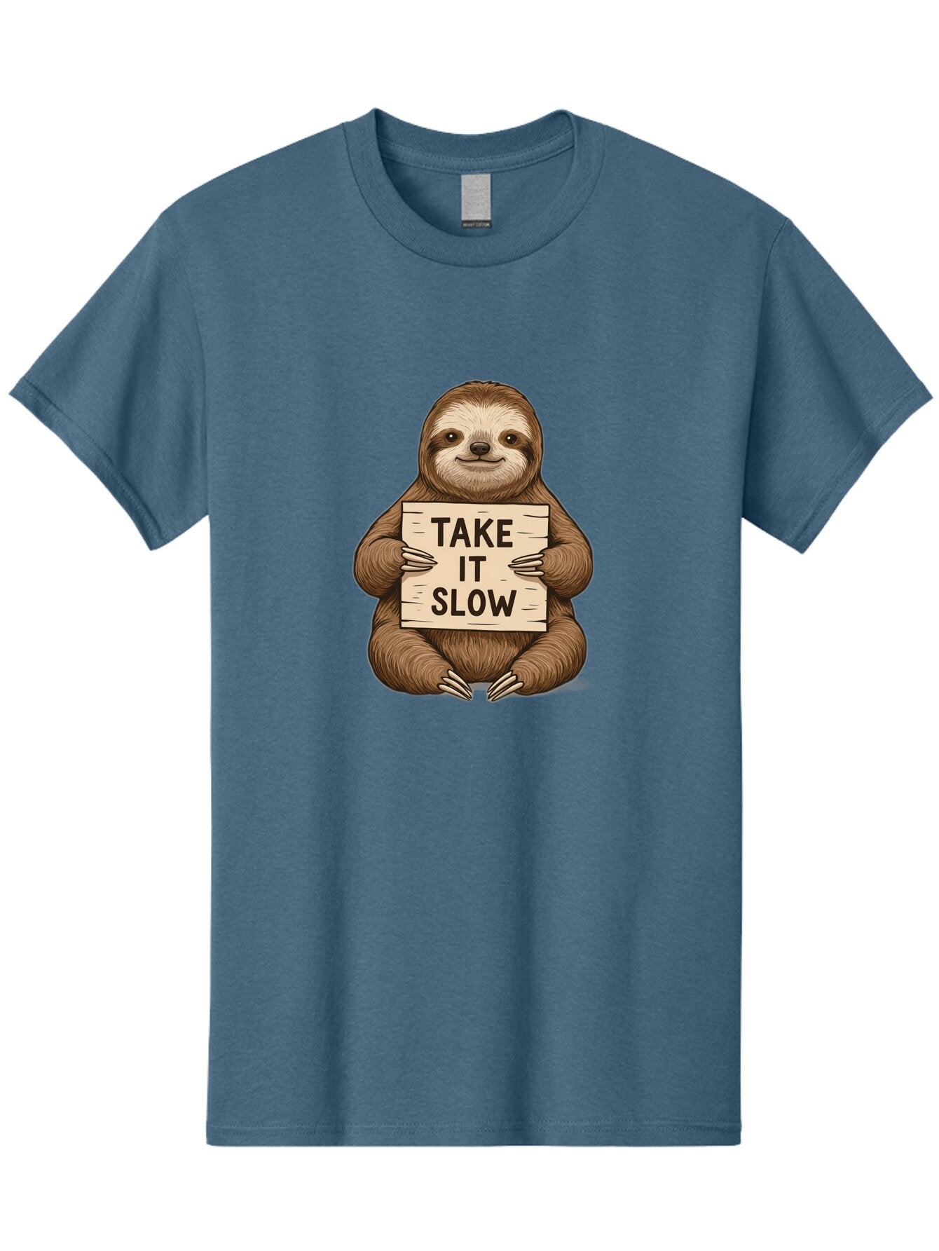 Sloth-Take-It-Slow-2 Men'S Graphic Tee, 100% Cotton, Comfortable Casual Summer Wear, Machine Washable, Vintage Camera, Old Camera, Antique Camera, Black Camera, Classic Photography, Photography Equipment, Nostalgic Device, Film Camera, Baq023 9