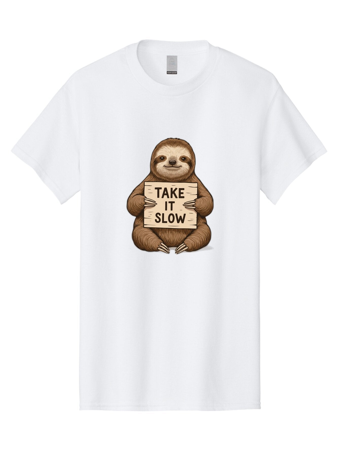 Sloth-Take-It-Slow-2 Men'S Graphic Tee, 100% Cotton, Comfortable Casual Summer Wear, Machine Washable, Vintage Camera, Old Camera, Antique Camera, Black Camera, Classic Photography, Photography Equipment, Nostalgic Device, Film Camera, Baq023 14