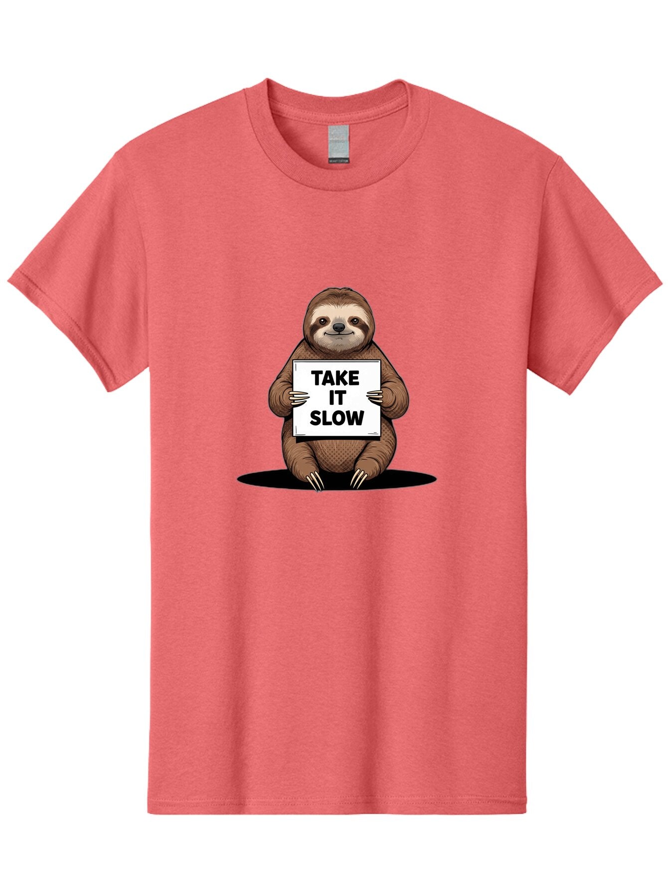 Sloth-Take-It-Slow-3 Men'S Graphic Tee, 100% Cotton, Comfortable Casual Summer Wear, Machine Washable, Vintage Camera, Old Camera, Antique Camera, Black Camera, Classic Photography, Photography Equipment, Nostalgic Device, Film Camera, Baq024 8