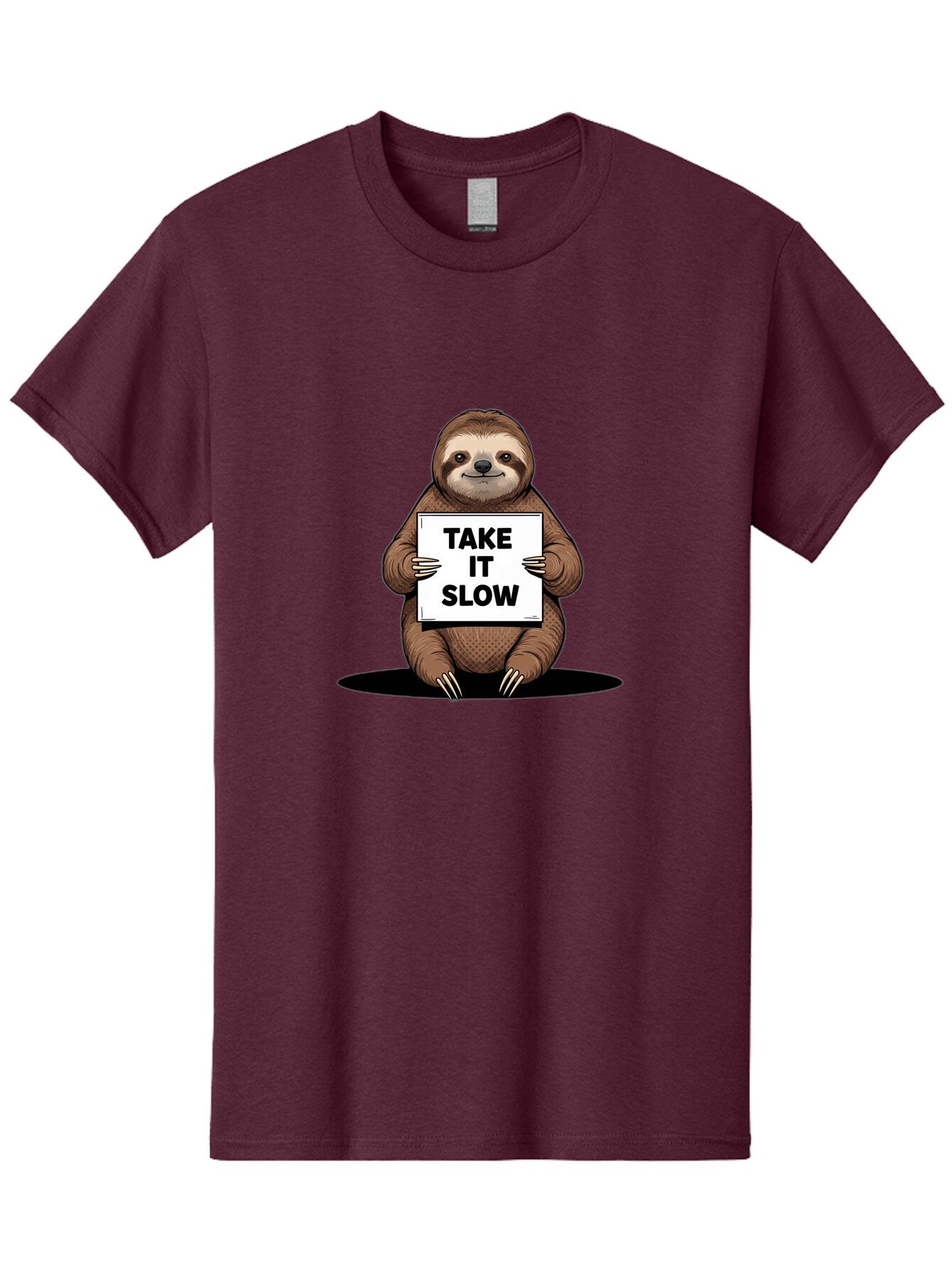 Sloth-Take-It-Slow-3 Men'S Graphic Tee, 100% Cotton, Comfortable Casual Summer Wear, Machine Washable, Vintage Camera, Old Camera, Antique Camera, Black Camera, Classic Photography, Photography Equipment, Nostalgic Device, Film Camera, Baq024 11