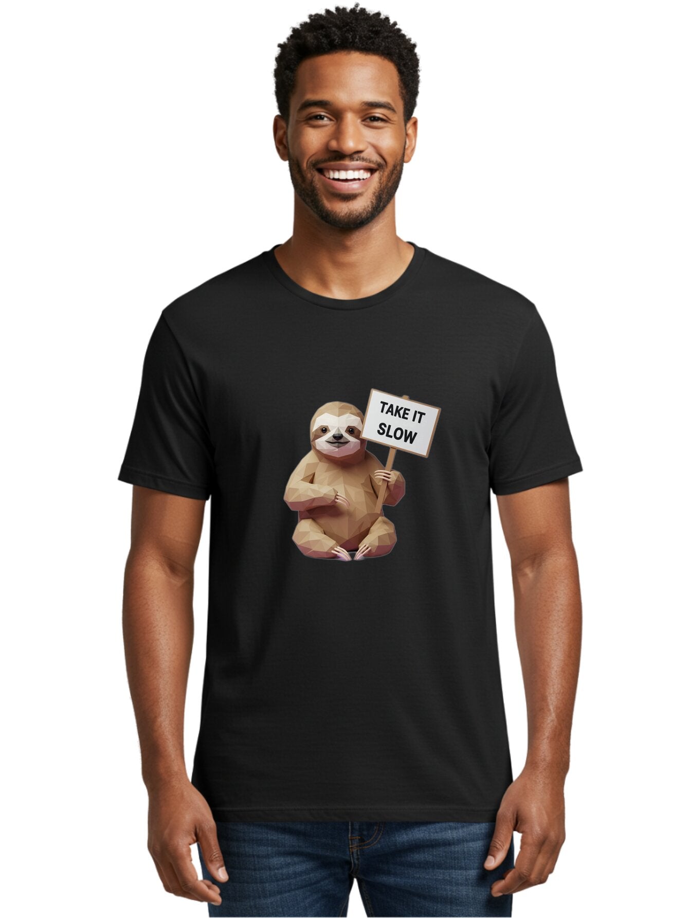 Sloth-Take-It-Slow-4 Men'S Graphic Tee, 100% Cotton, Comfortable Casual Summer Wear, Machine Washable, Vintage Camera, Old Camera, Antique Camera, Black Camera, Classic Photography, Photography Equipment, Nostalgic Device, Film Camera, Baq025 21