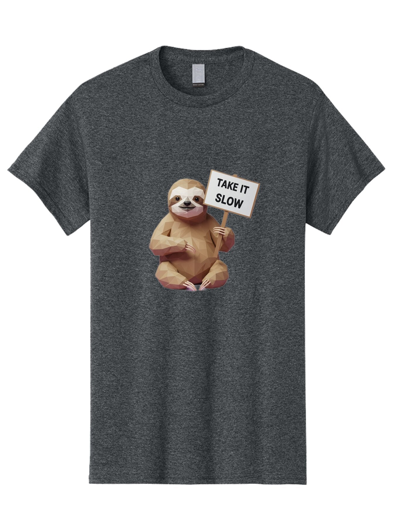 Sloth-Take-It-Slow-4 Men'S Graphic Tee, 100% Cotton, Comfortable Casual Summer Wear, Machine Washable, Vintage Camera, Old Camera, Antique Camera, Black Camera, Classic Photography, Photography Equipment, Nostalgic Device, Film Camera, Baq025 4