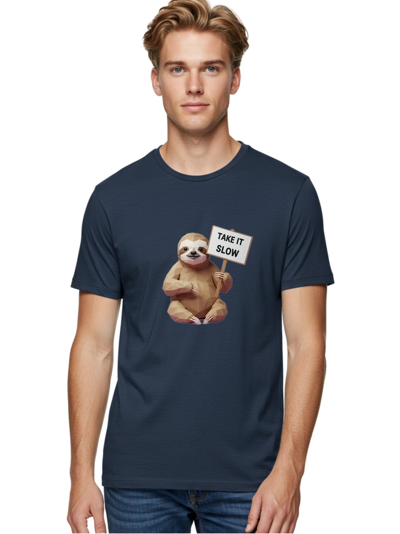 Sloth-Take-It-Slow-4 Men'S Graphic Tee, 100% Cotton, Comfortable Casual Summer Wear, Machine Washable, Vintage Camera, Old Camera, Antique Camera, Black Camera, Classic Photography, Photography Equipment, Nostalgic Device, Film Camera, Baq025 26