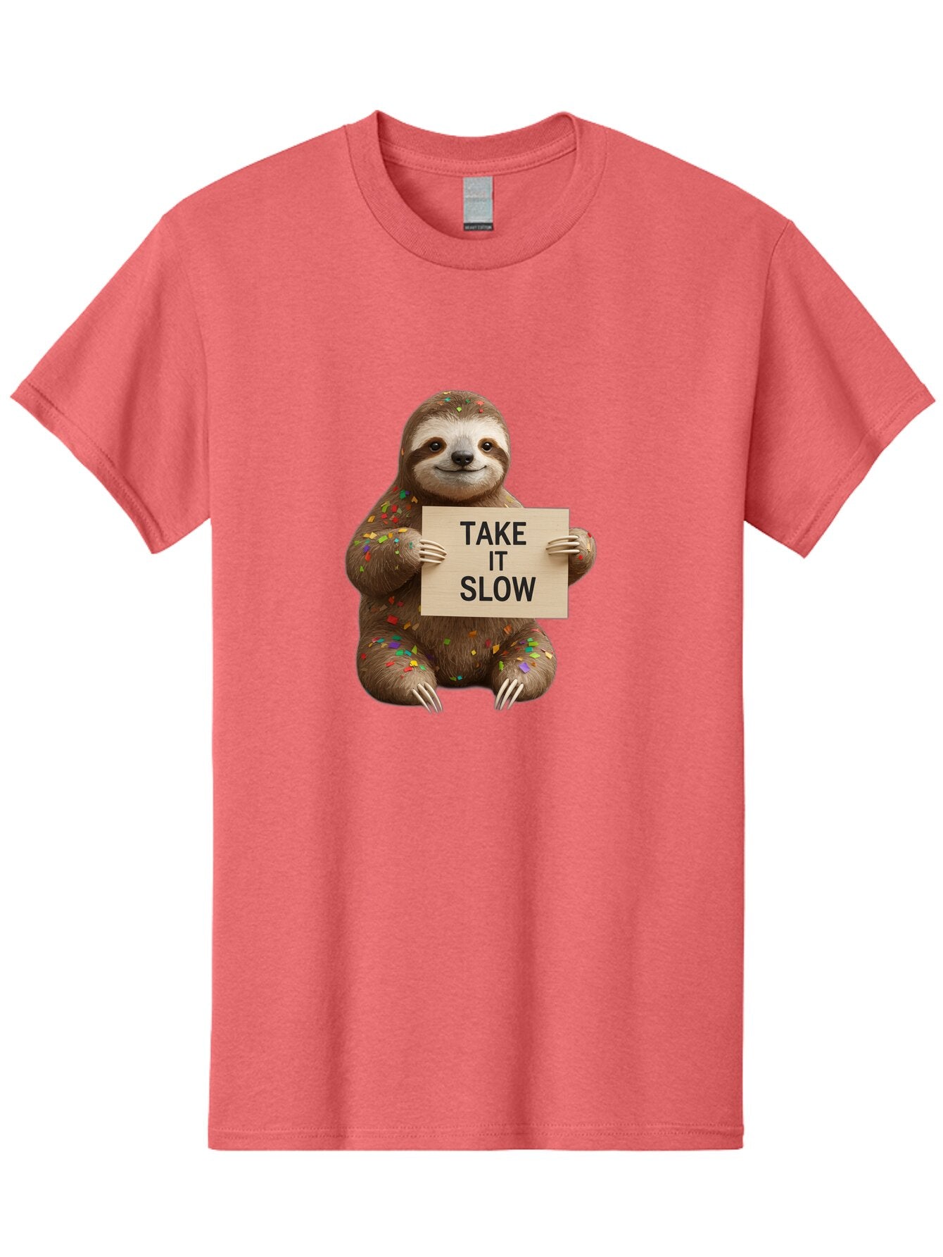 Sloth-Take-It-Slow-5 Men'S Graphic Tee, 100% Cotton, Comfortable Casual Summer Wear, Machine Washable, Vintage Camera, Old Camera, Antique Camera, Black Camera, Classic Photography, Photography Equipment, Nostalgic Device, Film Camera, Baq026 7