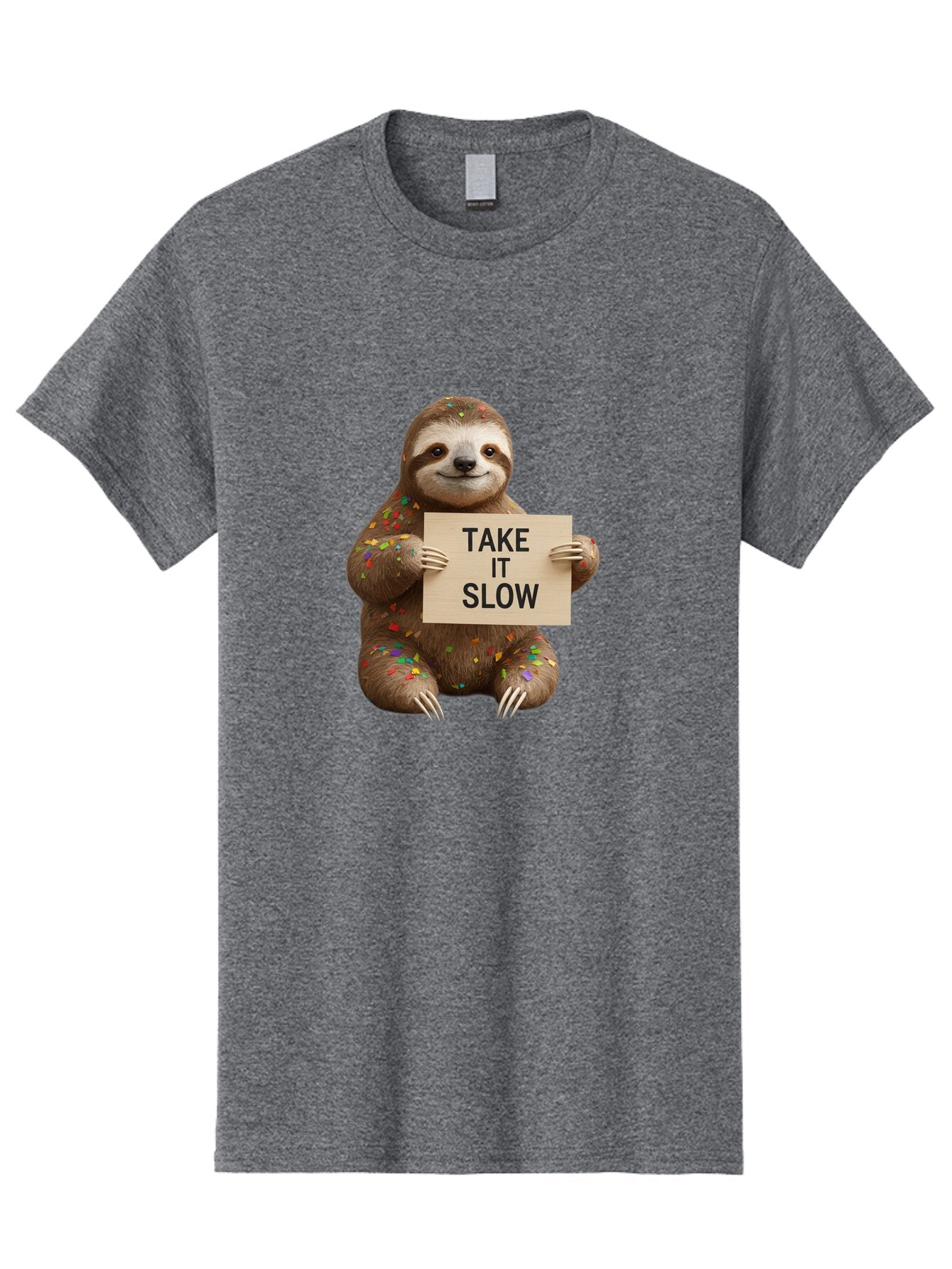 Sloth-Take-It-Slow-5 Men'S Graphic Tee, 100% Cotton, Comfortable Casual Summer Wear, Machine Washable, Vintage Camera, Old Camera, Antique Camera, Black Camera, Classic Photography, Photography Equipment, Nostalgic Device, Film Camera, Baq026 15