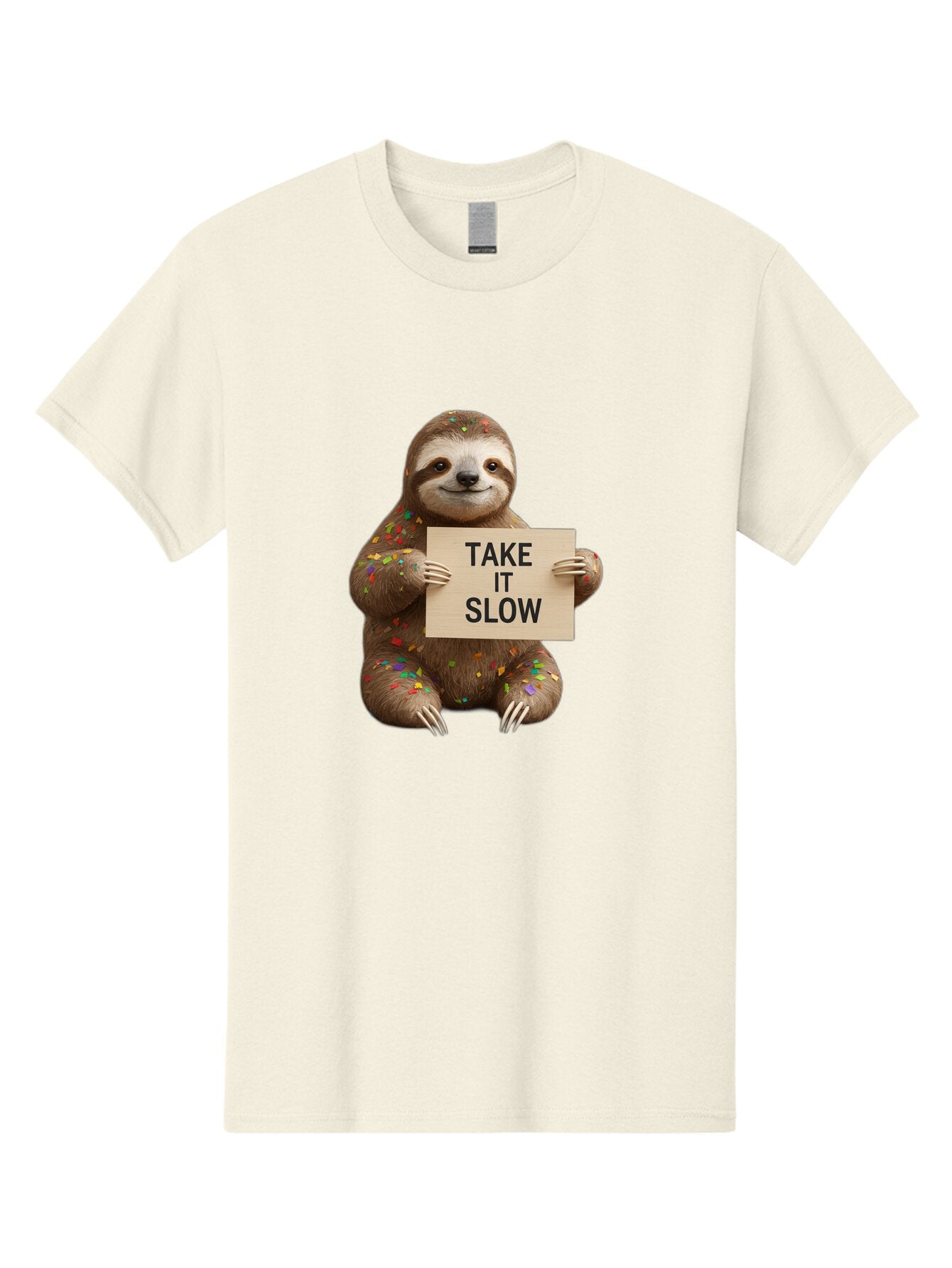 Sloth-Take-It-Slow-5 Men'S Graphic Tee, 100% Cotton, Comfortable Casual Summer Wear, Machine Washable, Vintage Camera, Old Camera, Antique Camera, Black Camera, Classic Photography, Photography Equipment, Nostalgic Device, Film Camera, Baq026 10