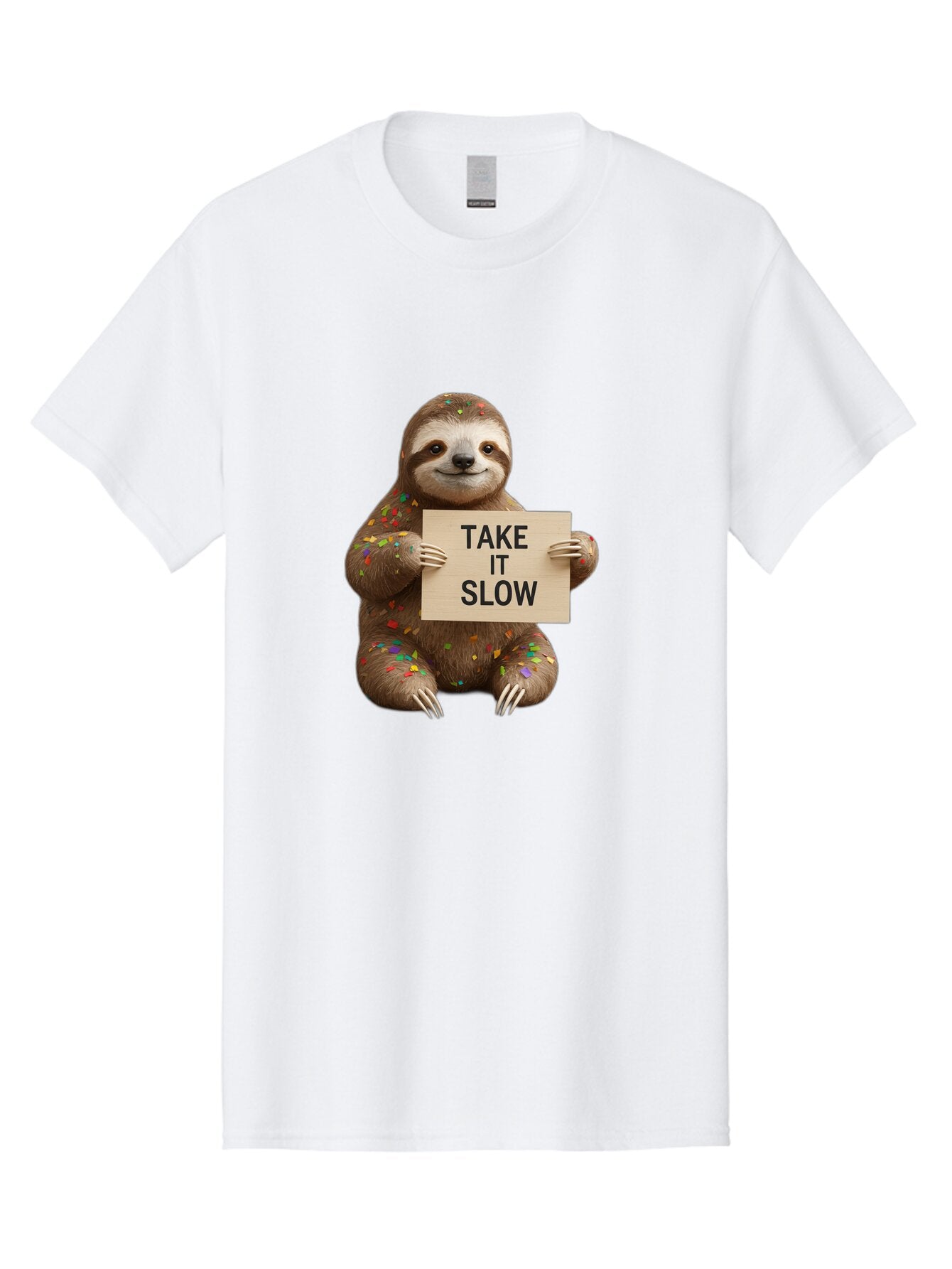 Sloth-Take-It-Slow-5 Men'S Graphic Tee, 100% Cotton, Comfortable Casual Summer Wear, Machine Washable, Vintage Camera, Old Camera, Antique Camera, Black Camera, Classic Photography, Photography Equipment, Nostalgic Device, Film Camera, Baq026 14