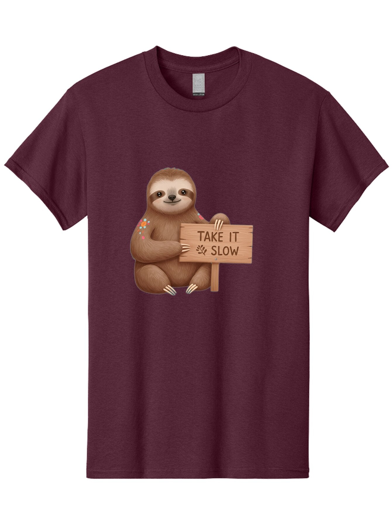 Sloth-Take-It-Slow-6 Men'S Graphic Tee, 100% Cotton, Comfortable Casual Summer Wear, Machine Washable, Vintage Camera, Old Camera, Antique Camera, Black Camera, Classic Photography, Photography Equipment, Nostalgic Device, Film Camera, Baq027 7