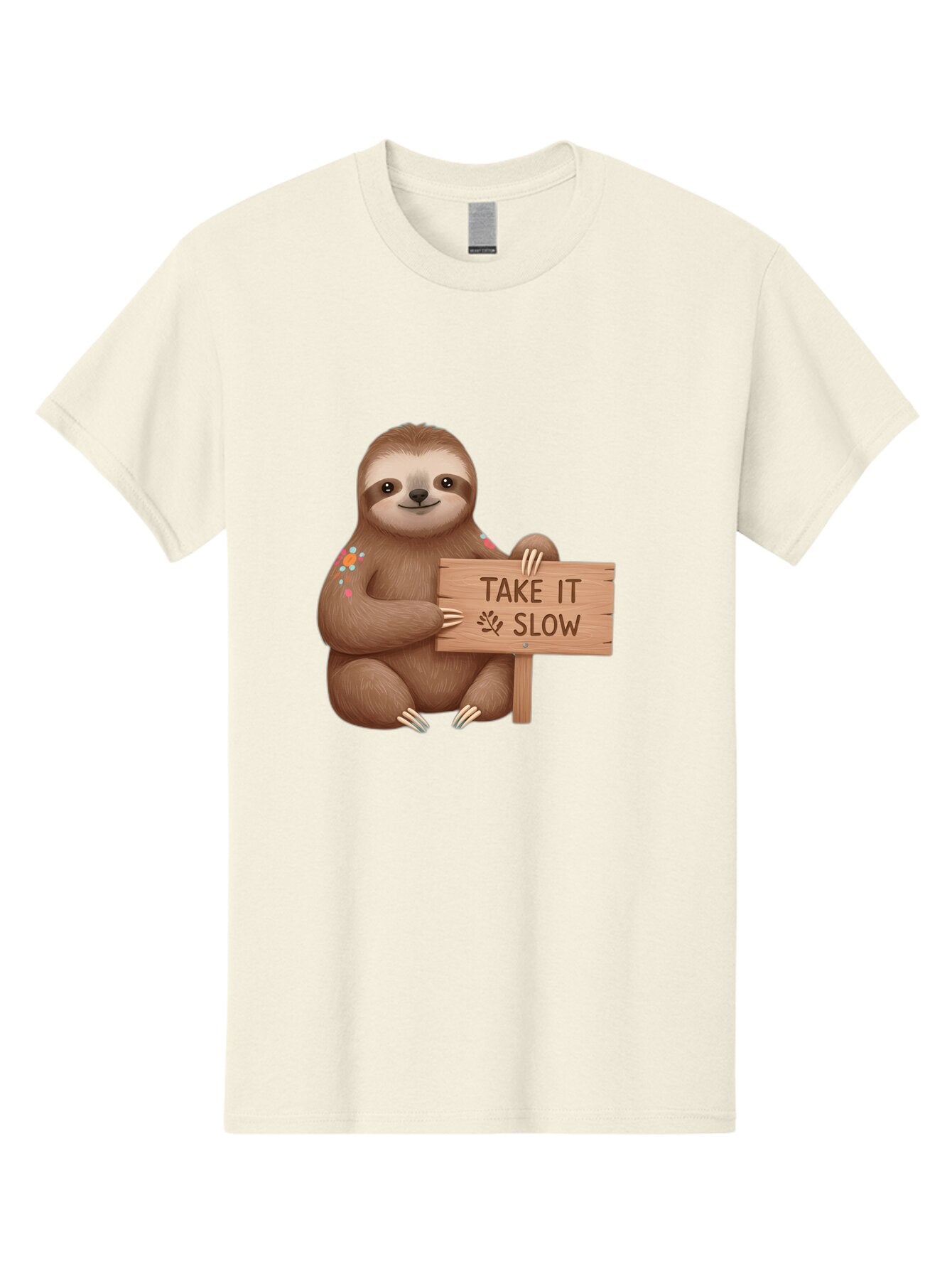 Sloth-Take-It-Slow-6 Men'S Graphic Tee, 100% Cotton, Comfortable Casual Summer Wear, Machine Washable, Vintage Camera, Old Camera, Antique Camera, Black Camera, Classic Photography, Photography Equipment, Nostalgic Device, Film Camera, Baq027 8