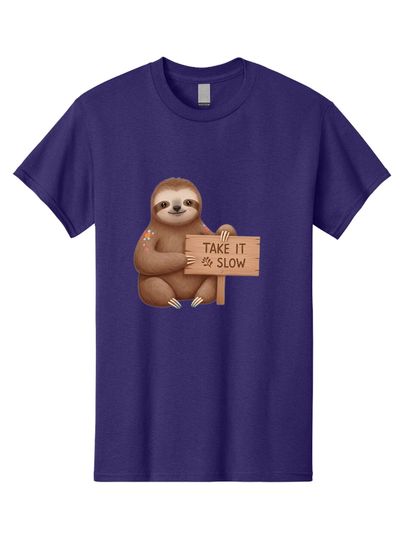 Sloth-Take-It-Slow-6 Men'S Graphic Tee, 100% Cotton, Comfortable Casual Summer Wear, Machine Washable, Vintage Camera, Old Camera, Antique Camera, Black Camera, Classic Photography, Photography Equipment, Nostalgic Device, Film Camera, Baq027 2