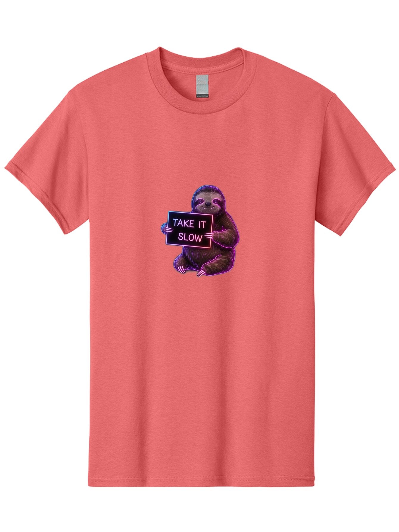 Sloth-Take-It-Slow Men'S Graphic Tee, 100% Cotton, Comfortable Casual Summer Wear, Machine Washable, Vintage Camera, Old Camera, Antique Camera, Black Camera, Classic Photography, Photography Equipment, Nostalgic Device, Film Camera, Baq028 5