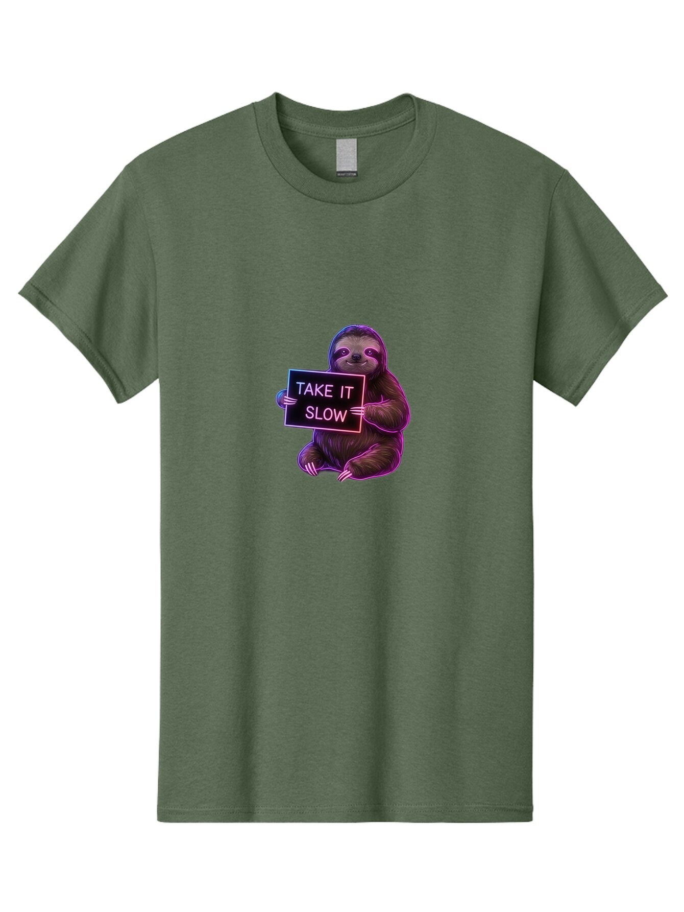 Sloth-Take-It-Slow Men'S Graphic Tee, 100% Cotton, Comfortable Casual Summer Wear, Machine Washable, Vintage Camera, Old Camera, Antique Camera, Black Camera, Classic Photography, Photography Equipment, Nostalgic Device, Film Camera, Baq028 14
