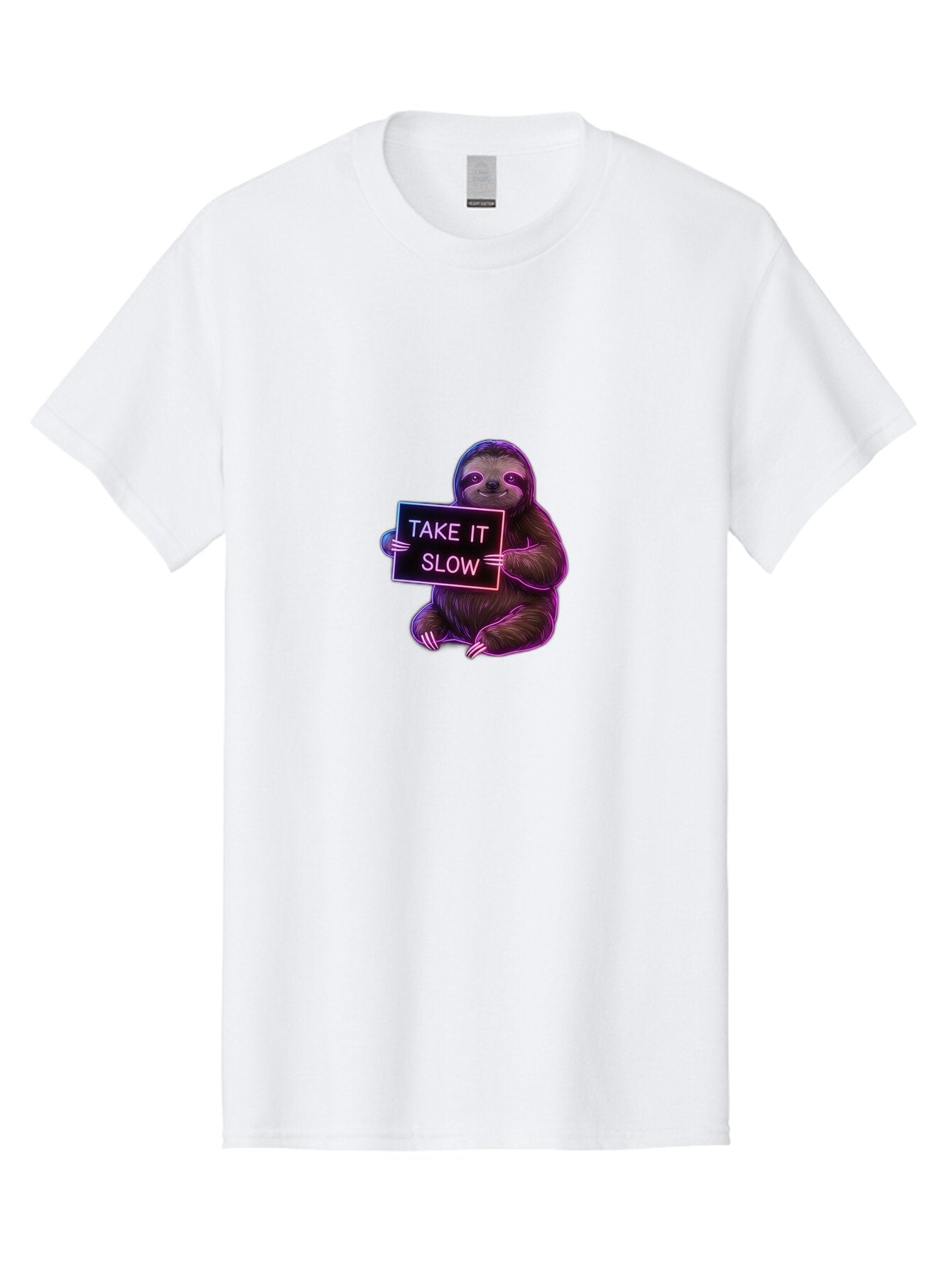 Sloth-Take-It-Slow Men'S Graphic Tee, 100% Cotton, Comfortable Casual Summer Wear, Machine Washable, Vintage Camera, Old Camera, Antique Camera, Black Camera, Classic Photography, Photography Equipment, Nostalgic Device, Film Camera, Baq028 7