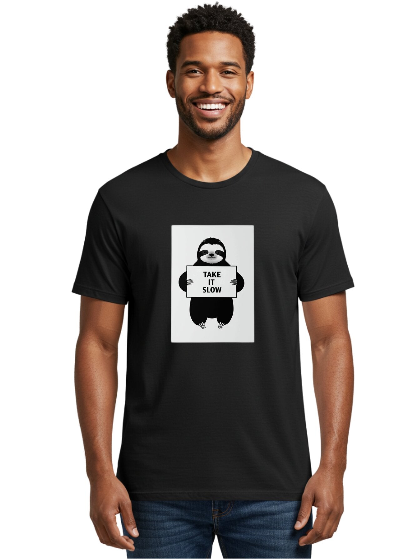 Sloth Men'S Graphic Tee, 100% Cotton, Comfortable Casual Summer Wear, Machine Washable, Vintage Camera, Old Camera, Antique Camera, Black Camera, Classic Photography, Photography Equipment, Nostalgic Device, Film Camera, Camera Art Baq029 16