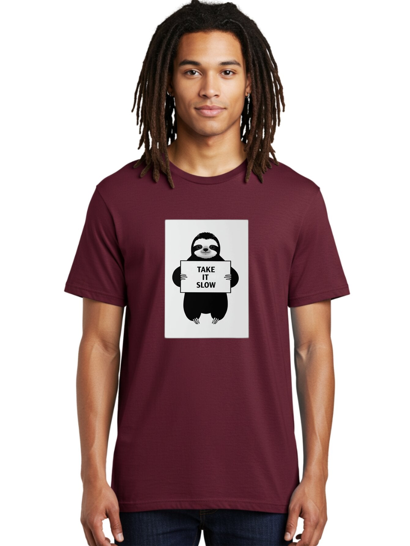 Sloth Men'S Graphic Tee, 100% Cotton, Comfortable Casual Summer Wear, Machine Washable, Vintage Camera, Old Camera, Antique Camera, Black Camera, Classic Photography, Photography Equipment, Nostalgic Device, Film Camera, Camera Art Baq029 24