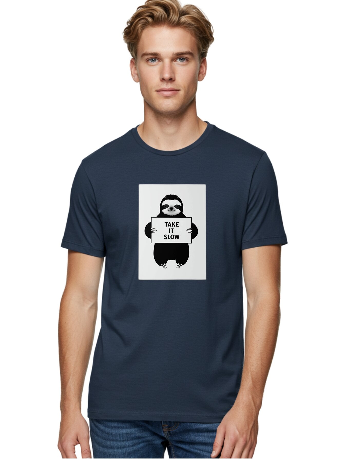 Sloth Men'S Graphic Tee, 100% Cotton, Comfortable Casual Summer Wear, Machine Washable, Vintage Camera, Old Camera, Antique Camera, Black Camera, Classic Photography, Photography Equipment, Nostalgic Device, Film Camera, Camera Art Baq029 29