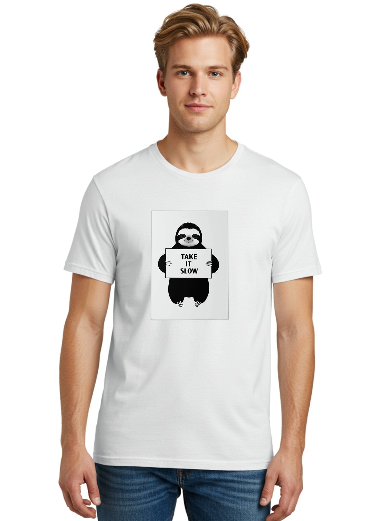 Sloth Men'S Graphic Tee, 100% Cotton, Comfortable Casual Summer Wear, Machine Washable, Vintage Camera, Old Camera, Antique Camera, Black Camera, Classic Photography, Photography Equipment, Nostalgic Device, Film Camera, Camera Art Baq029 27