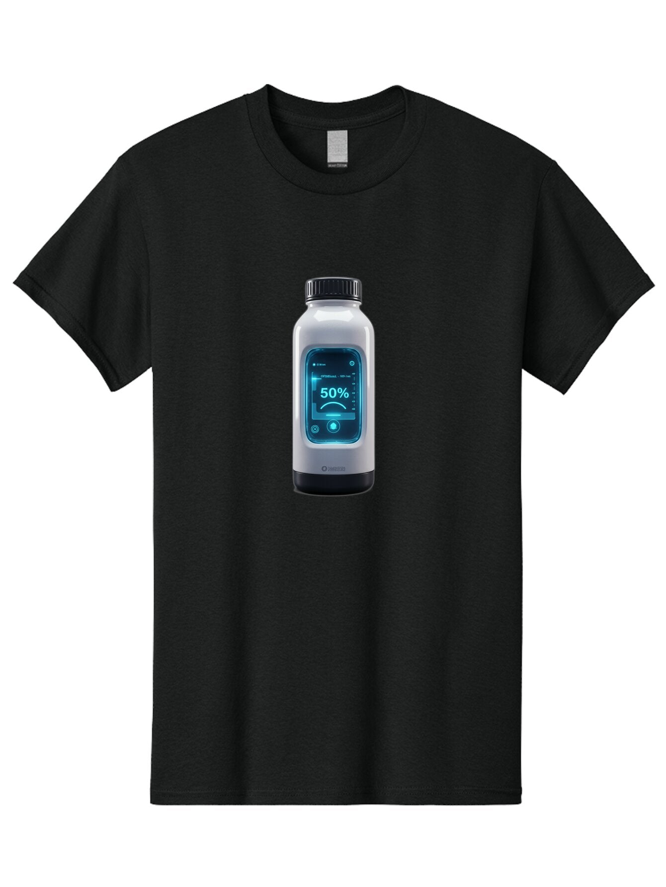 Smart-Water-Bottle Men'S Graphic Tee, 100% Cotton, Comfortable Casual Summer Wear, Machine Washable, Vintage Camera, Old Camera, Antique Camera, Black Camera, Classic Photography, Photography Equipment, Nostalgic Device, Film Camera, Baq030 8