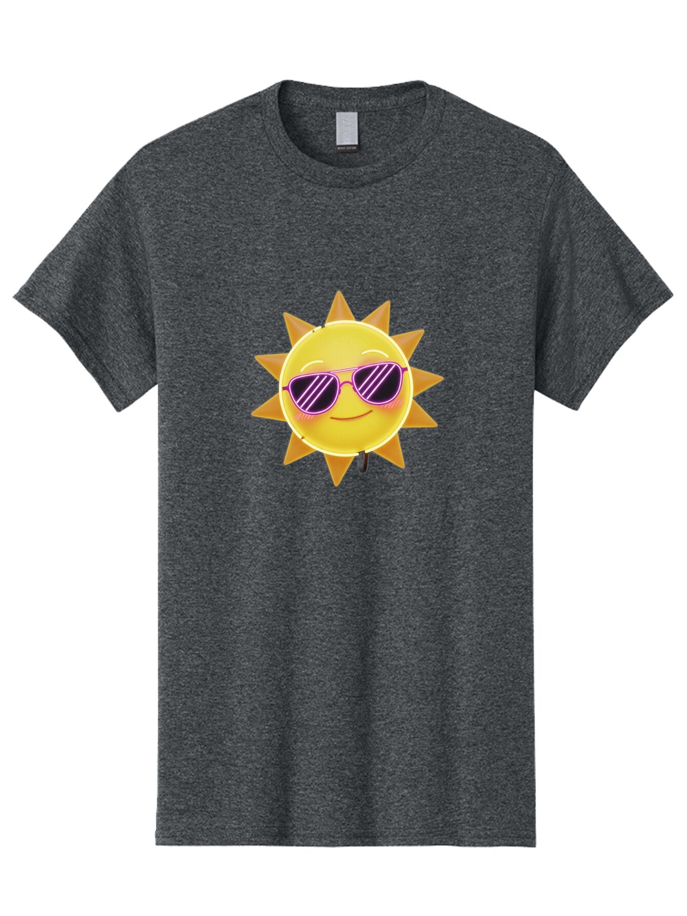 Smiling-Sun-1 Men'S Graphic Tee, 100% Cotton, Comfortable Casual Summer Wear, Machine Washable, Vintage Camera, Old Camera, Antique Camera, Black Camera, Classic Photography, Photography Equipment, Nostalgic Device, Film Camera, Camera Art Baq033 3