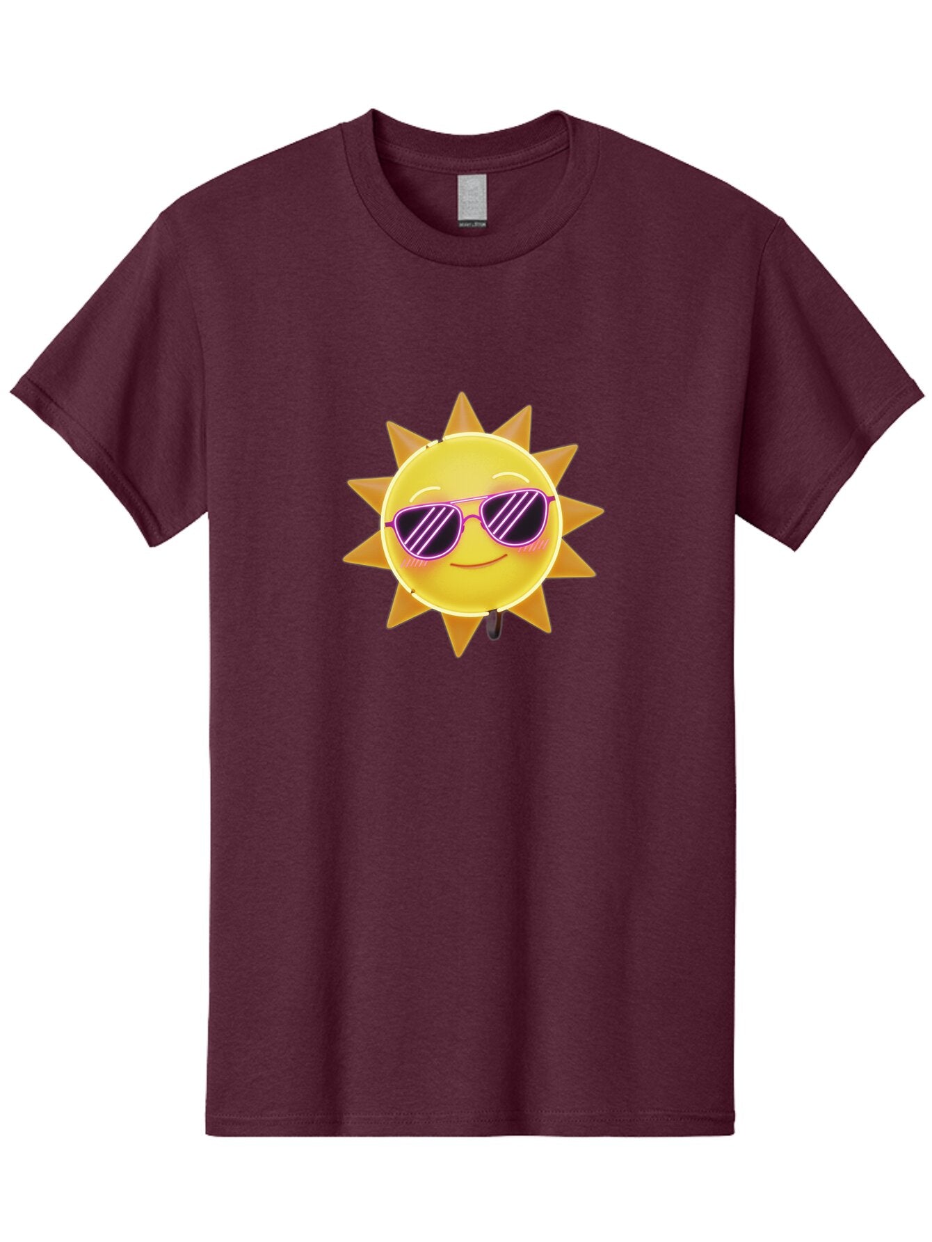 Smiling-Sun-1 Men'S Graphic Tee, 100% Cotton, Comfortable Casual Summer Wear, Machine Washable, Vintage Camera, Old Camera, Antique Camera, Black Camera, Classic Photography, Photography Equipment, Nostalgic Device, Film Camera, Camera Art Baq033 1
