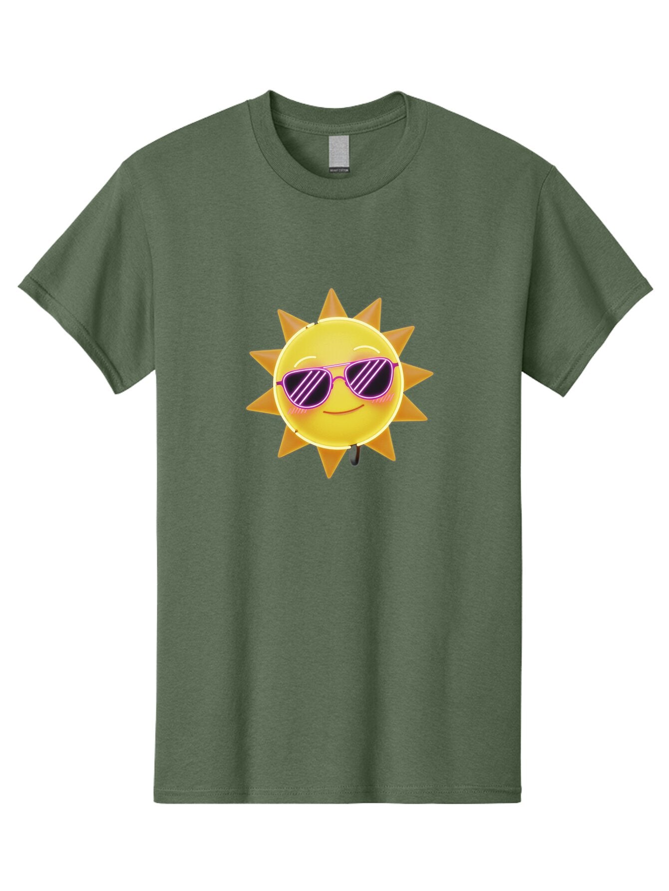 Smiling-Sun-1 Men'S Graphic Tee, 100% Cotton, Comfortable Casual Summer Wear, Machine Washable, Vintage Camera, Old Camera, Antique Camera, Black Camera, Classic Photography, Photography Equipment, Nostalgic Device, Film Camera, Camera Art Baq033 9