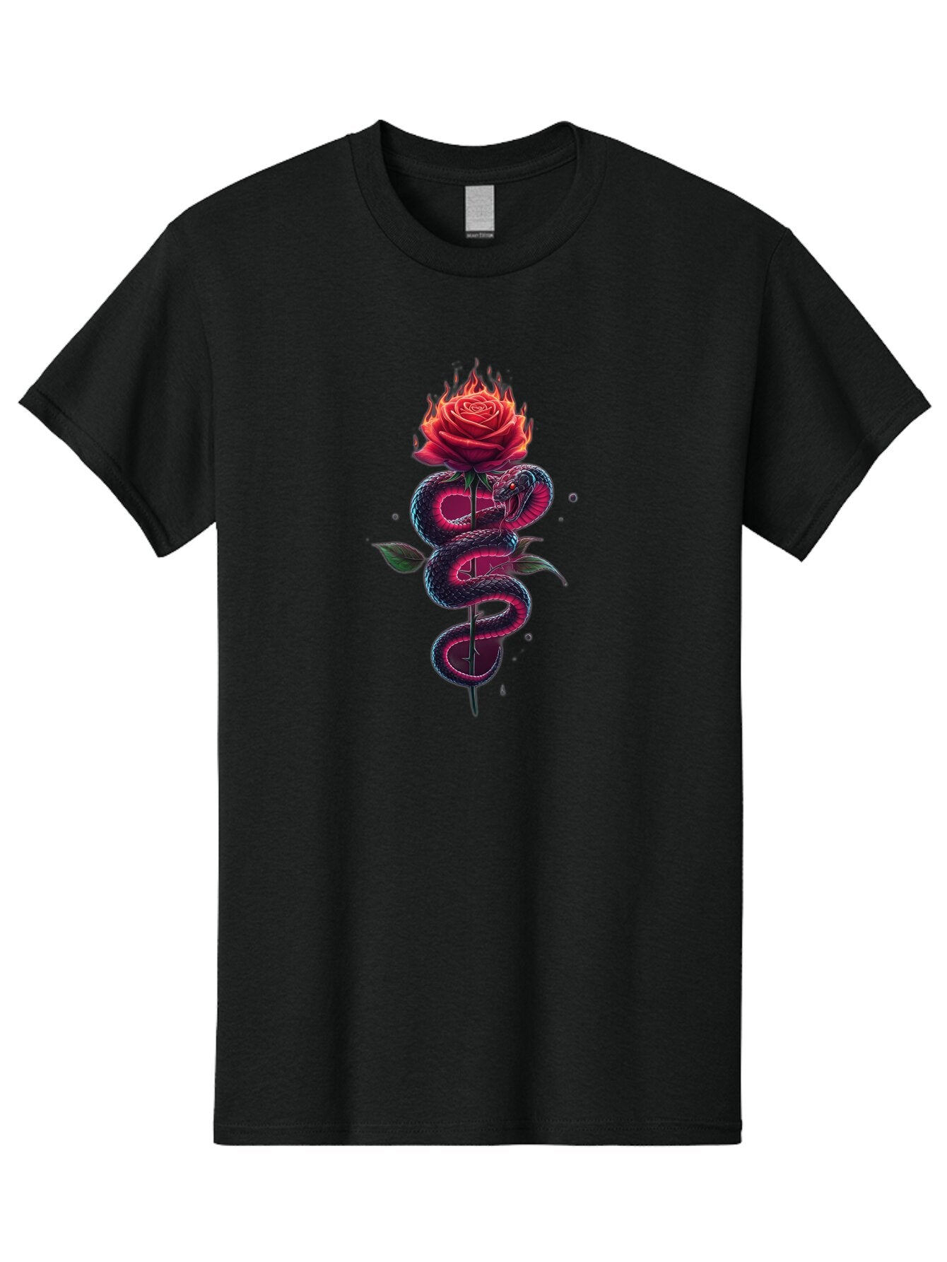 Snake-On-Rose-Stem Men'S Graphic Tee, 100% Cotton, Comfortable Casual Summer Wear, Machine Washable, Vintage Camera, Old Camera, Antique Camera, Black Camera, Classic Photography, Photography Equipment, Nostalgic Device, Film Camera, Baq036 8