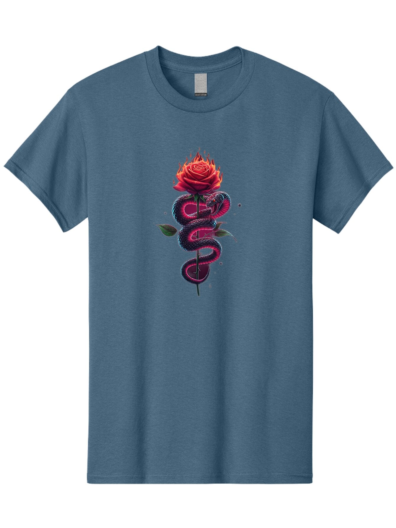 Snake-On-Rose-Stem Men'S Graphic Tee, 100% Cotton, Comfortable Casual Summer Wear, Machine Washable, Vintage Camera, Old Camera, Antique Camera, Black Camera, Classic Photography, Photography Equipment, Nostalgic Device, Film Camera, Baq036 9