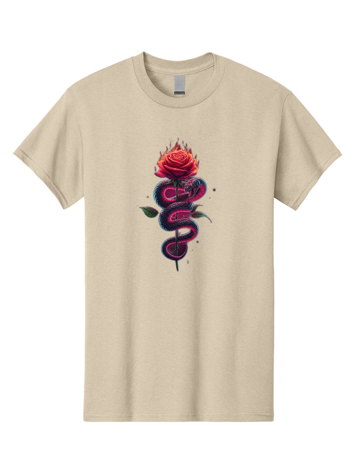 Snake-On-Rose-Stem Men'S Graphic Tee, 100% Cotton, Comfortable Casual Summer Wear, Machine Washable, Vintage Camera, Old Camera, Antique Camera, Black Camera, Classic Photography, Photography Equipment, Nostalgic Device, Film Camera, Baq036 10