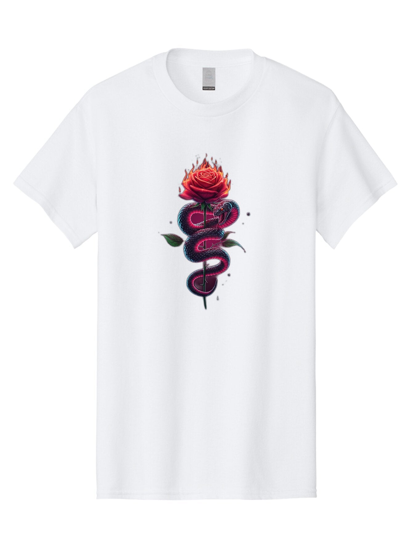 Snake-On-Rose-Stem Men'S Graphic Tee, 100% Cotton, Comfortable Casual Summer Wear, Machine Washable, Vintage Camera, Old Camera, Antique Camera, Black Camera, Classic Photography, Photography Equipment, Nostalgic Device, Film Camera, Baq036 14