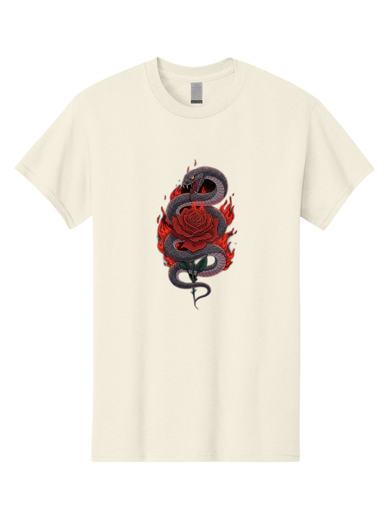 Snake-Rose-Tattoo Men'S Graphic Tee, 100% Cotton, Comfortable Casual Summer Wear, Machine Washable, Vintage Camera, Old Camera, Antique Camera, Black Camera, Classic Photography, Photography Equipment, Nostalgic Device, Film Camera, Camera Art Baq042 13