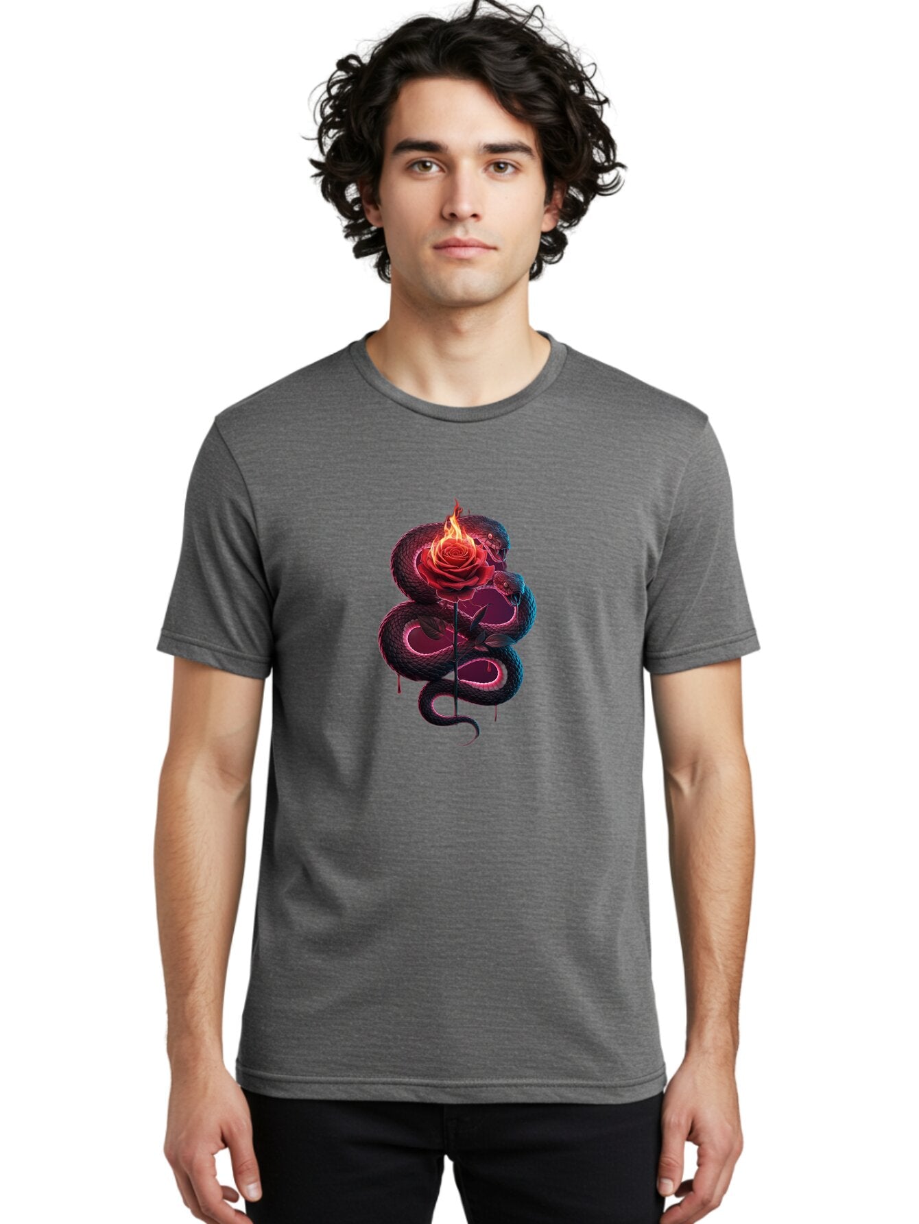 Snake-Rose Men'S Graphic Tee, 100% Cotton, Comfortable Casual Summer Wear, Machine Washable, Vintage Camera, Old Camera, Antique Camera, Black Camera, Classic Photography, Photography Equipment, Nostalgic Device, Film Camera, Camera Art Baq043 26