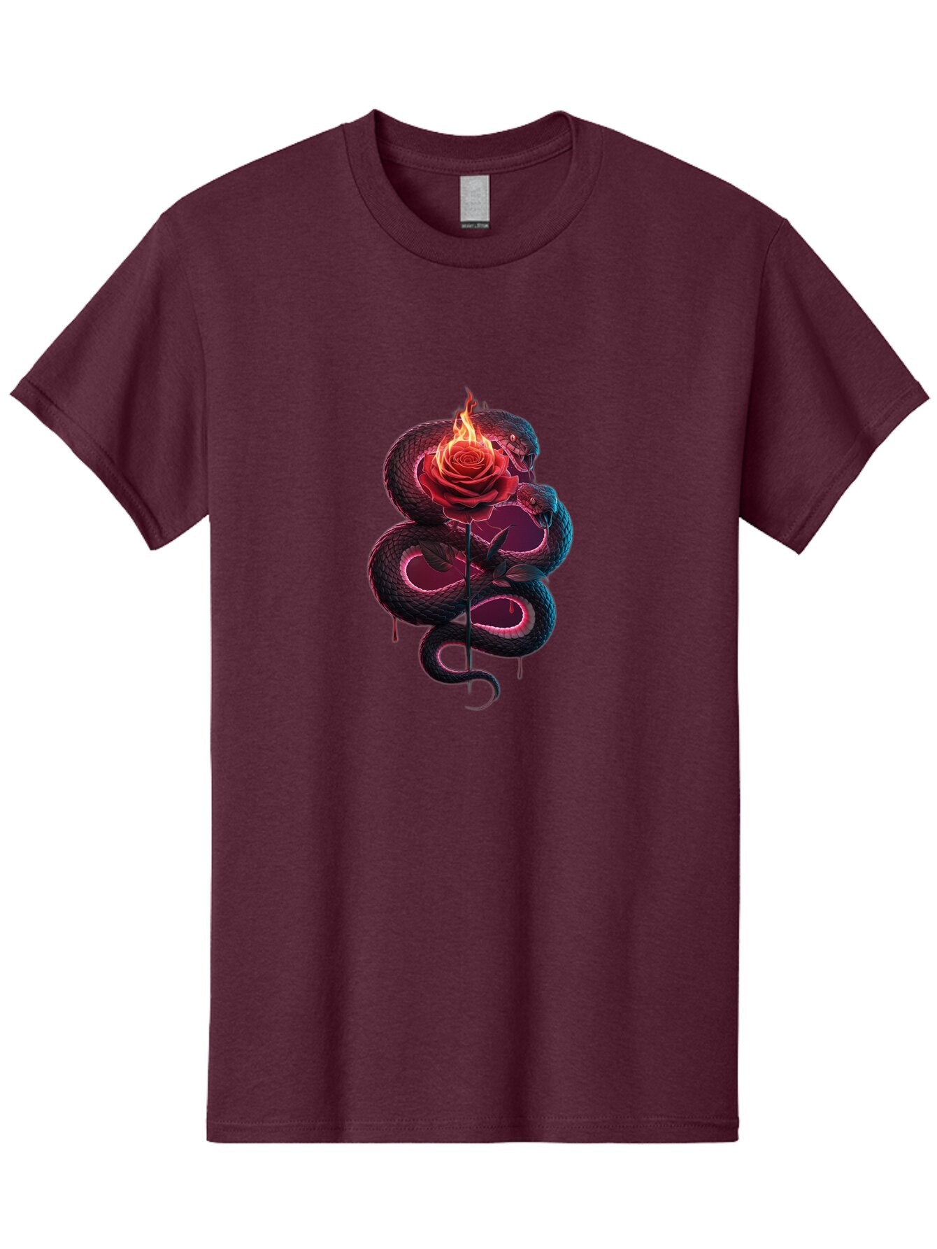 Snake-Rose Men'S Graphic Tee, 100% Cotton, Comfortable Casual Summer Wear, Machine Washable, Vintage Camera, Old Camera, Antique Camera, Black Camera, Classic Photography, Photography Equipment, Nostalgic Device, Film Camera, Camera Art Baq043 1