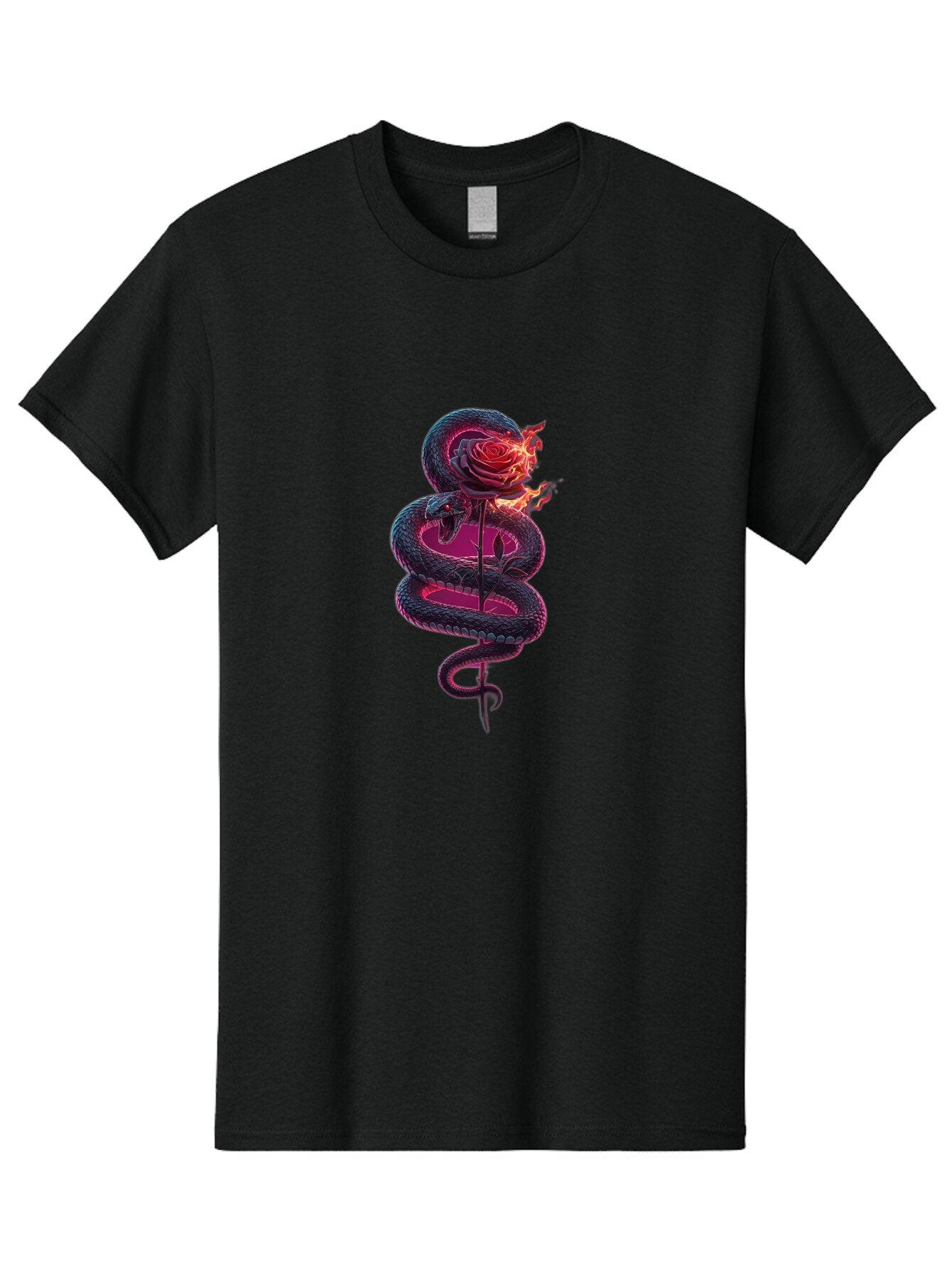 Snake-With-Rose Men'S Graphic Tee, 100% Cotton, Comfortable Casual Summer Wear, Machine Washable, Vintage Camera, Old Camera, Antique Camera, Black Camera, Classic Photography, Photography Equipment, Nostalgic Device, Film Camera, Camera Art Baq044 11